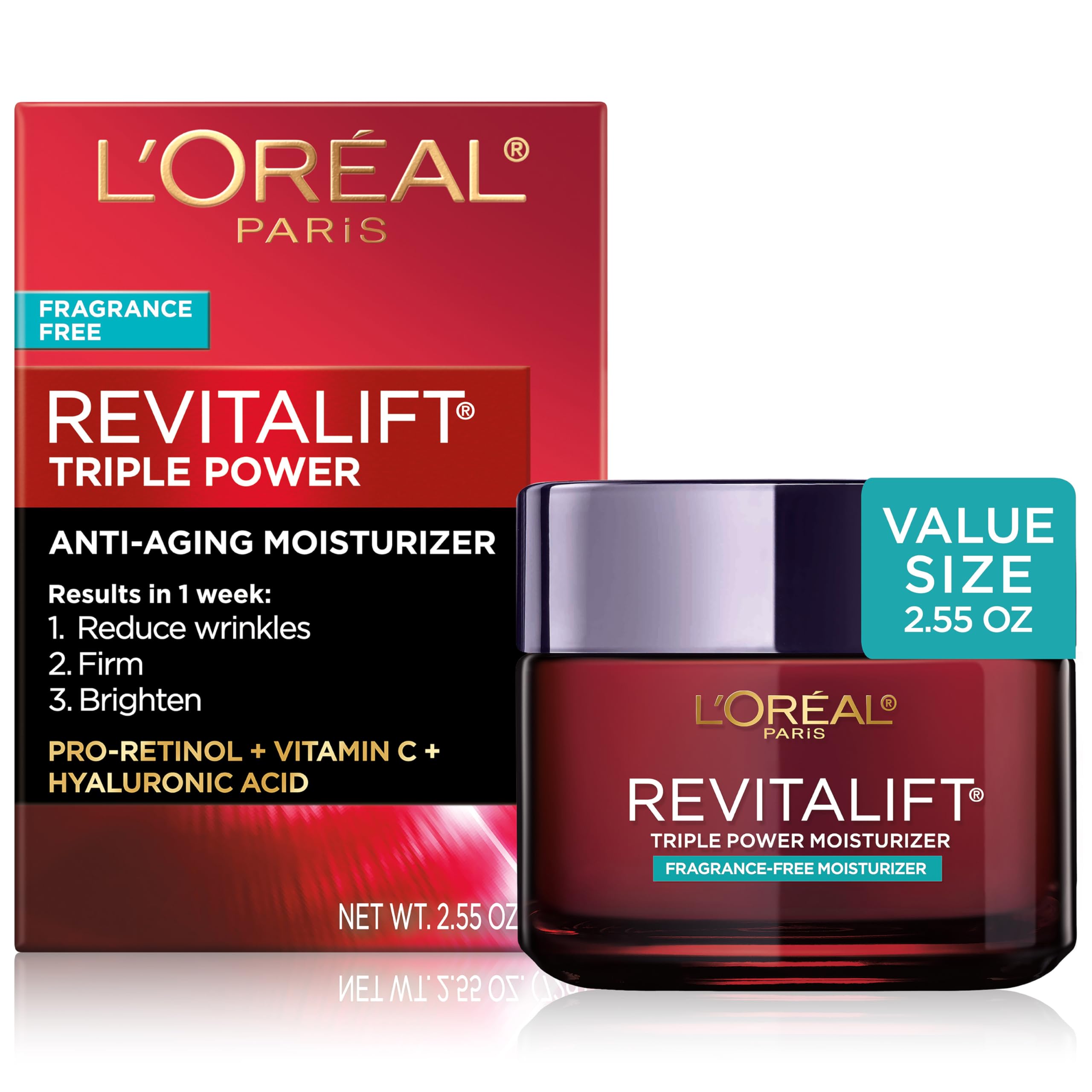 Foto 2 pulgar | Crema Hidratante L'oreal Paris Revitalift Triple Power 75 Ml Antienvejecimiento - Venta Internacional.