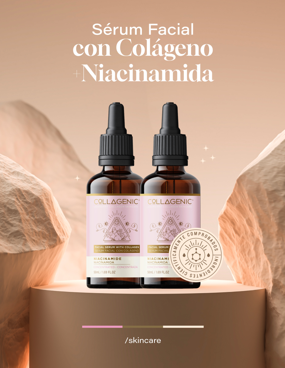 Foto 2 | Kit 2 Serum Facial 50ml 10% Niacinamida Y Colageno Hidrolizado