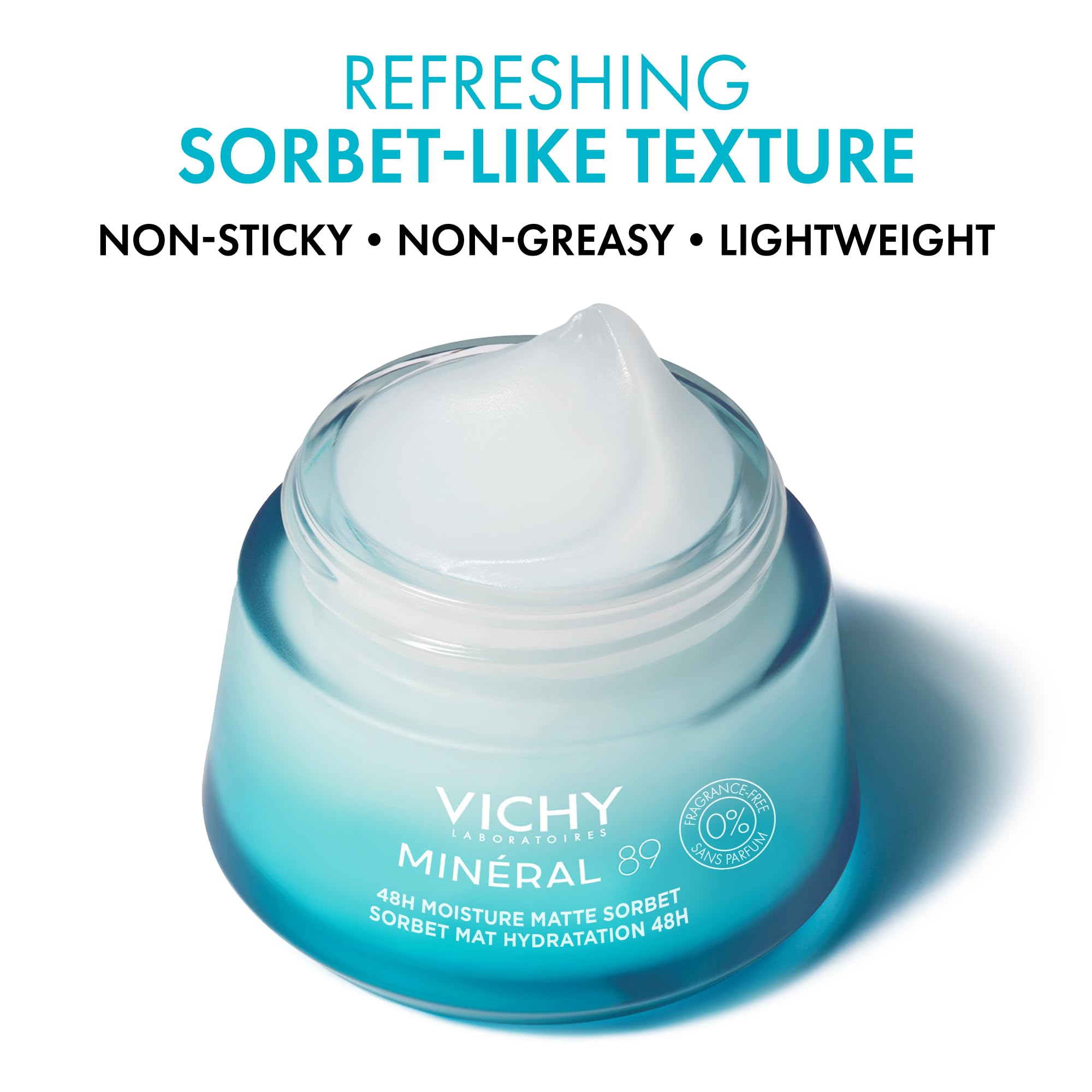 Foto 3 pulgar | Crema Hidratante Vichy Minéral 89 Matte Sorbet Facial Piel Grasa - Venta Internacional.