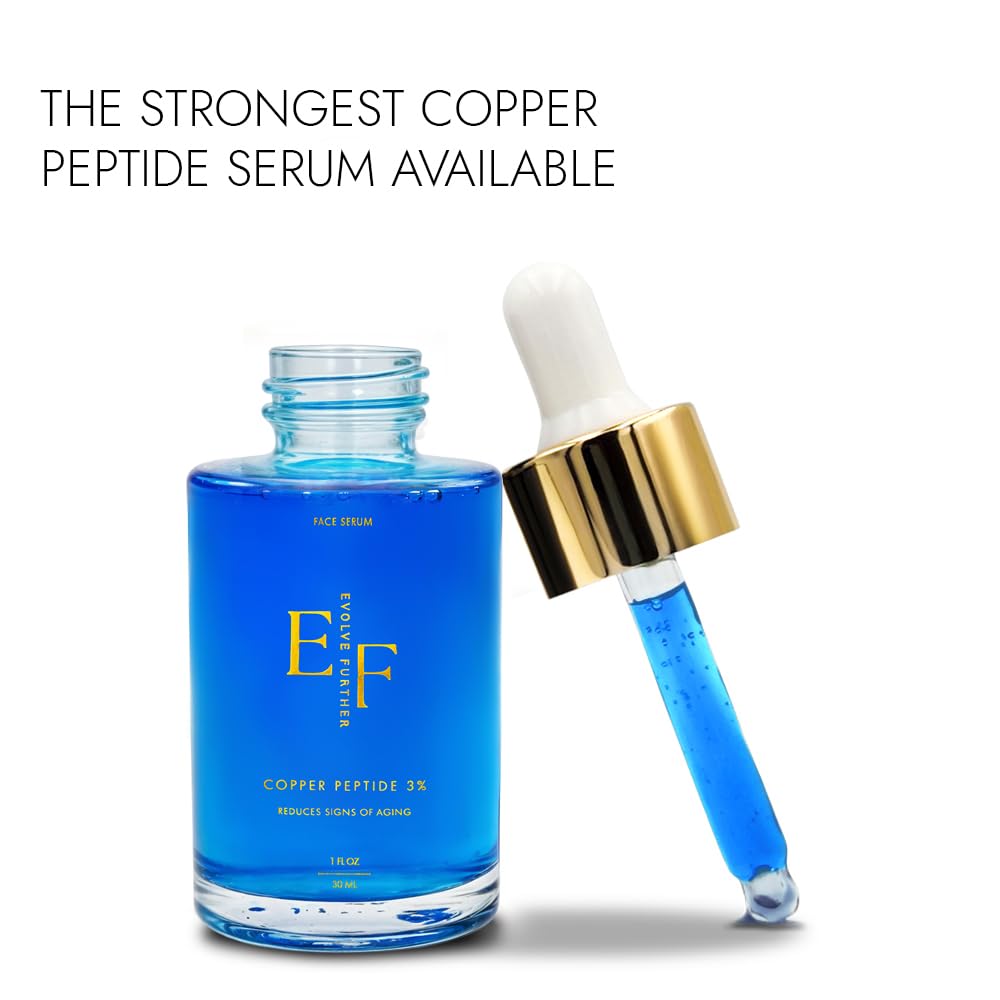 Foto 3 pulgar | Serum Evolve Further Copper Peptides 3% Con Ácido Hialurónico, 30 Ml - Venta Internacional.