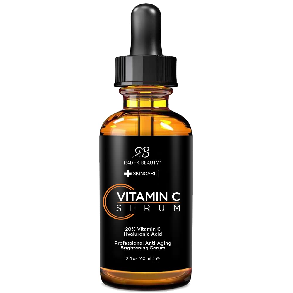 Sérum Facial Radha Beauty Natural Vitamina C 60 Ml Con Vitamina E - Venta Internacional.