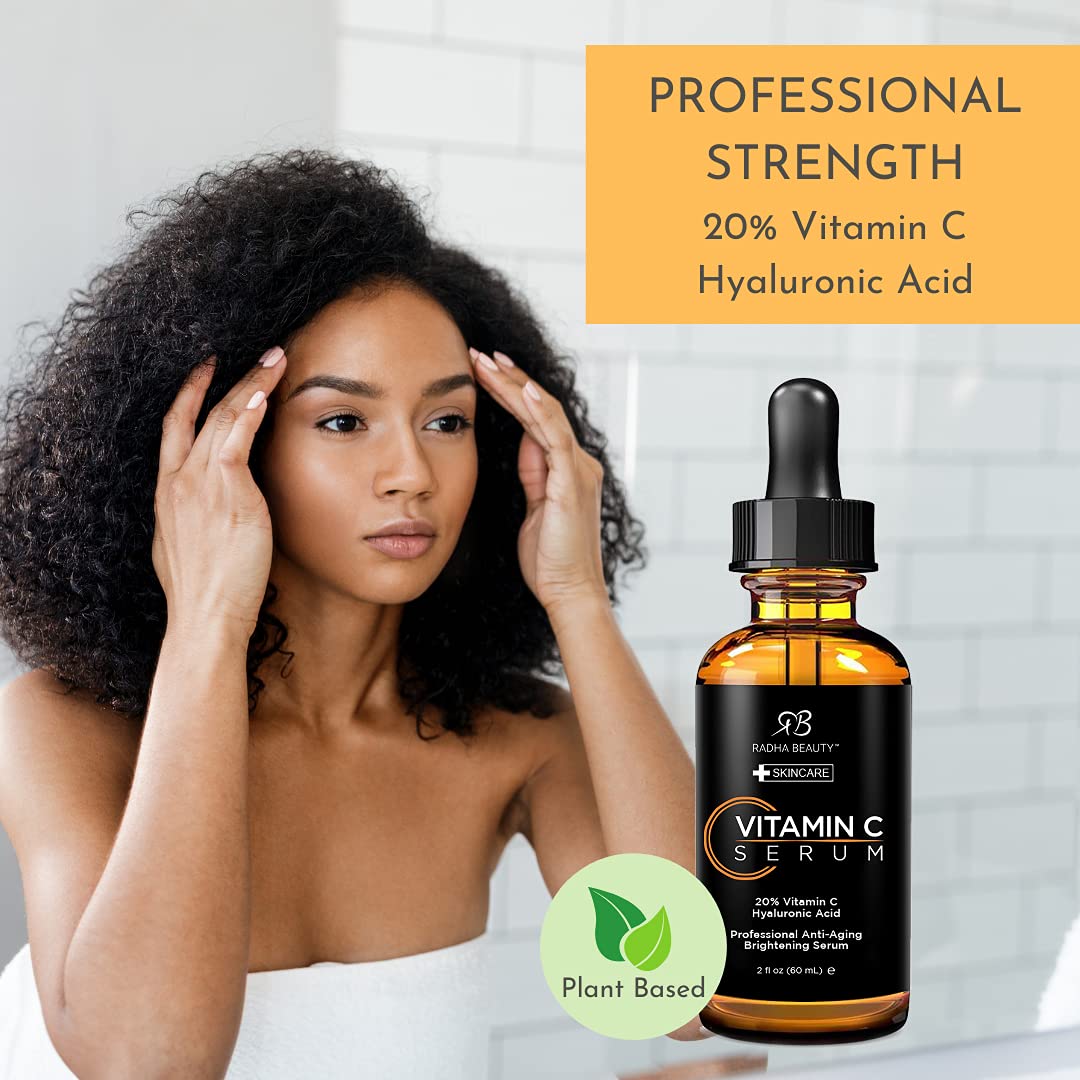 Foto 4 pulgar | Sérum Facial Radha Beauty Natural Vitamina C 60 Ml Con Vitamina E - Venta Internacional.