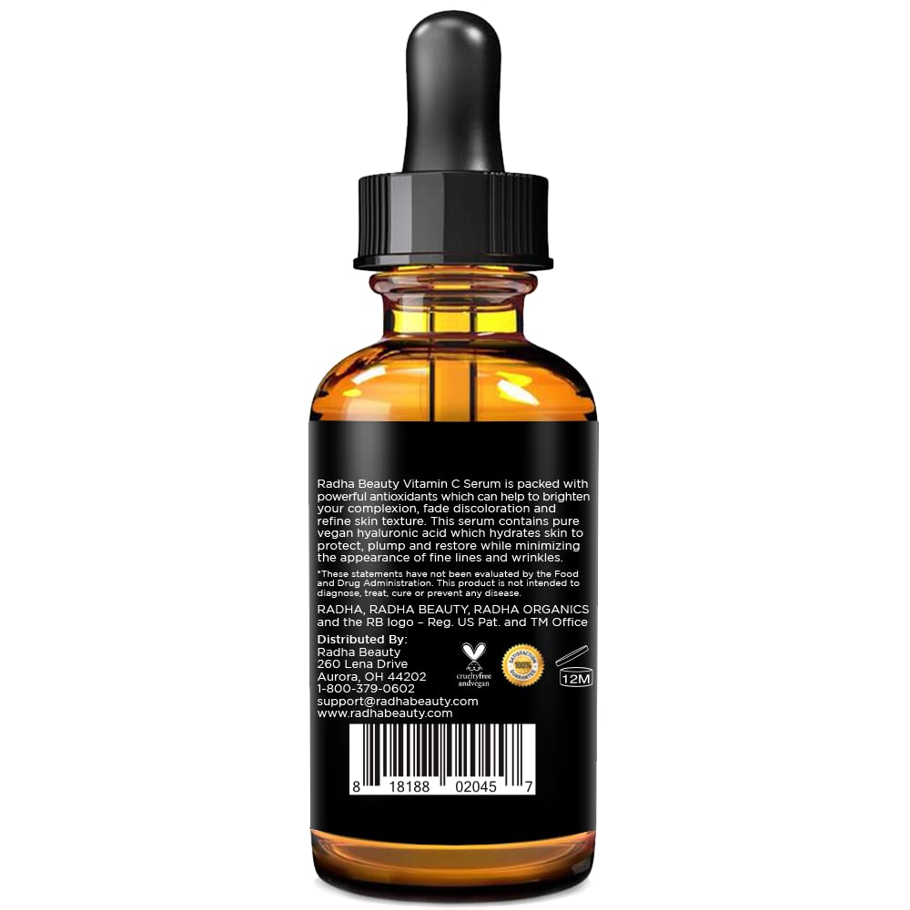 Foto 8 pulgar | Sérum Facial Radha Beauty Natural Vitamina C 60 Ml Con Vitamina E - Venta Internacional.