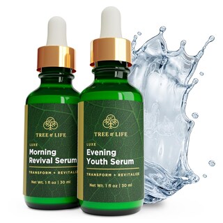 Foto 1 | Sérum Antienvejecimiento Tree Of Life Luxe Para Mañana Y Noche, 30 Ml X2 - Venta Internacional.