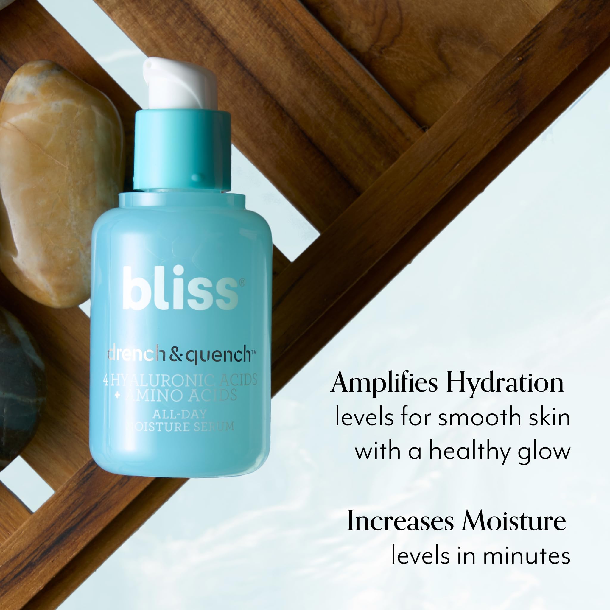 Foto 3 pulgar | Serum Bliss Drench & Quench Ácido Hialurónico 30 Ml Para Toda La Piel - Venta Internacional.