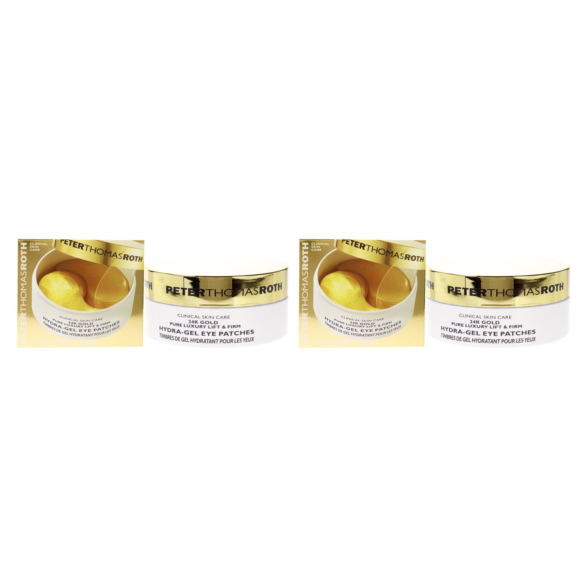 Parches Para Ojos Peter Thomas Roth, Oro De 24 Quilates, Puro Lujo, 60 Unidades - Venta Internacional.