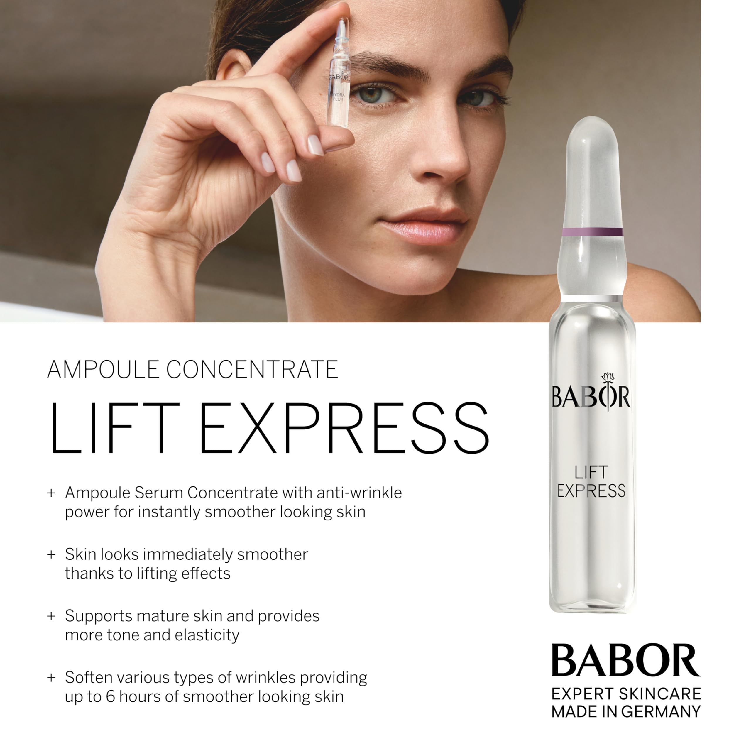 Foto 4 pulgar | Ampolla Concentrada Babor Lift Express Instant Lifting 7x2 Ml - Venta Internacional.