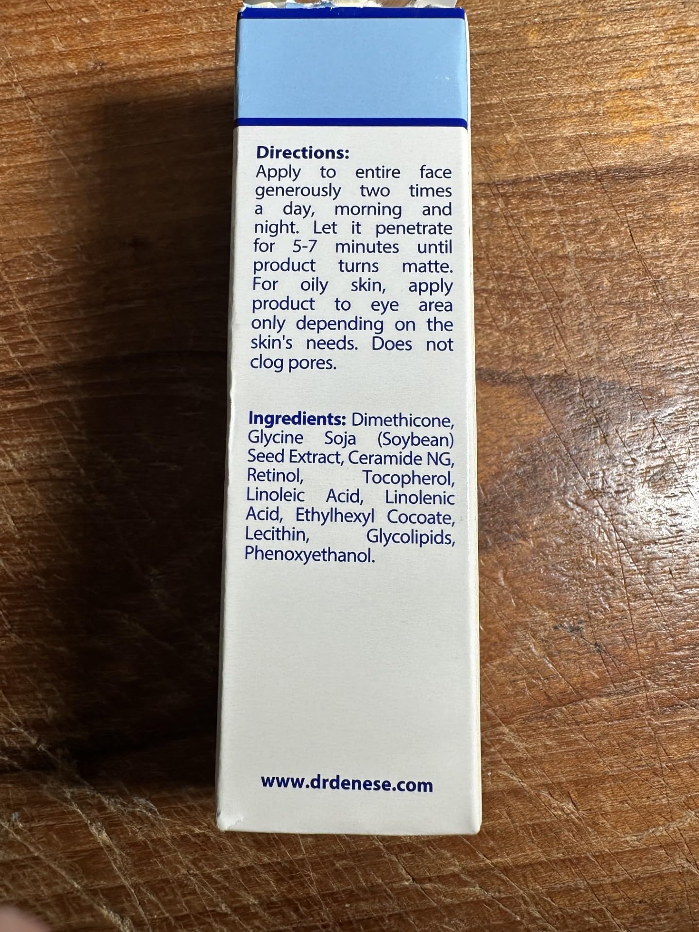 Foto 5 pulgar | Sérum Dr. Denese Hydroshield Ultrahidratante De 15 Ml Con Retinol - Venta Internacional.