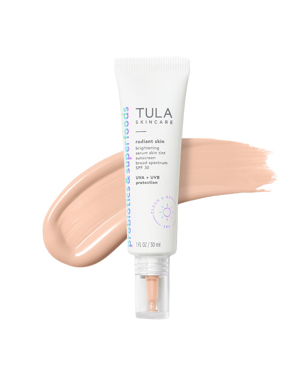 Foto 2 pulgar | Protector Solar Facial Tula Skin Care Sérum Iluminador De Piel Radiante - Venta Internacional.