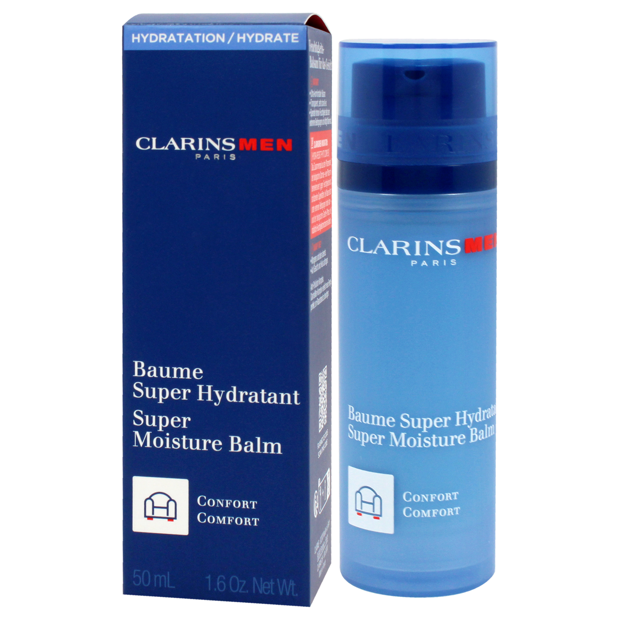 Foto 4 pulgar | Bálsamo Hidratante Clarins Super Moisture Para Hombre 50 Ml - Venta Internacional.