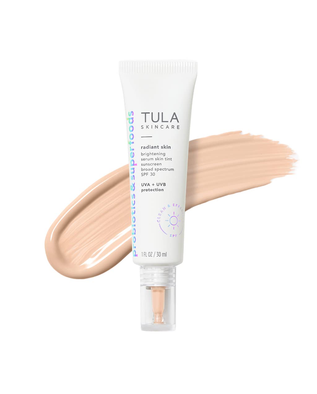 Protector Solar Facial Tula Skin Care Radiant Skin Spf 30 30 Ml - Venta Internacional.