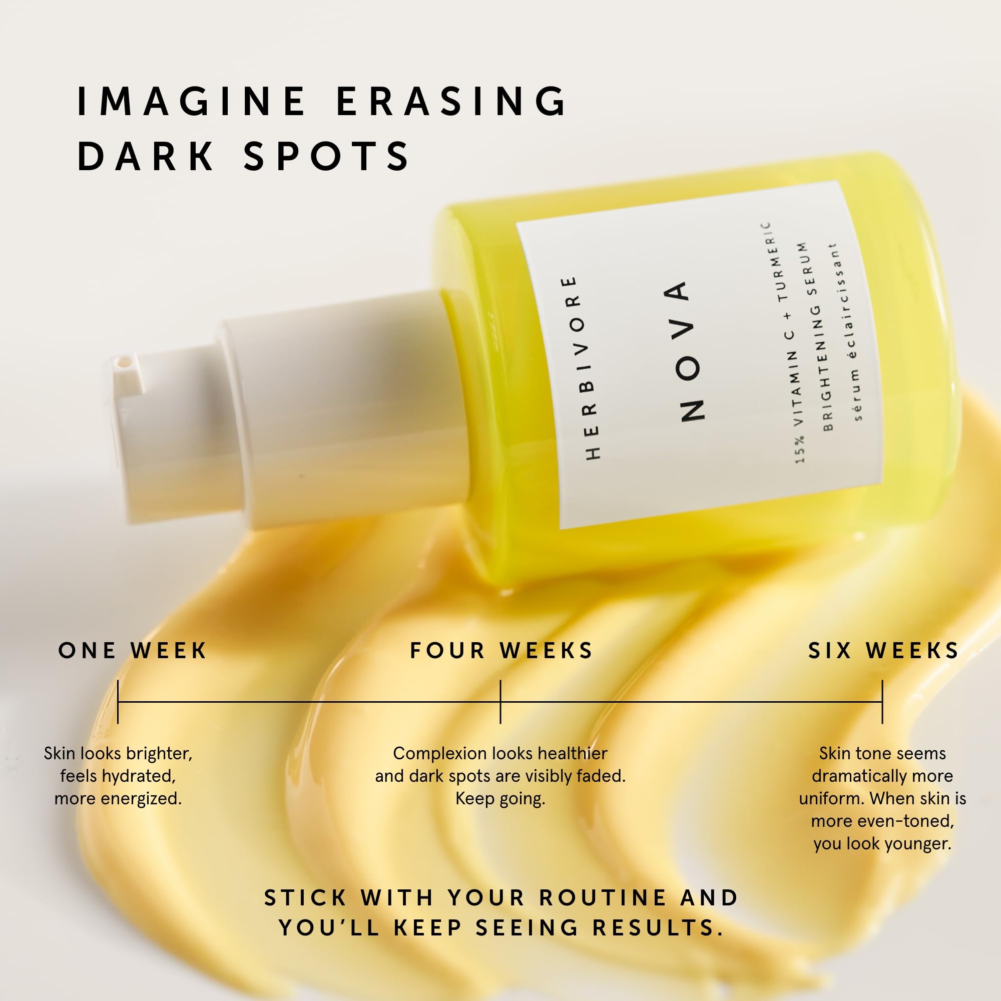 Foto 3 pulgar | Sérum Herbivore Nova Brightening 30 Ml Con 15% De Vitamina C Y Cúrcuma - Venta Internacional.