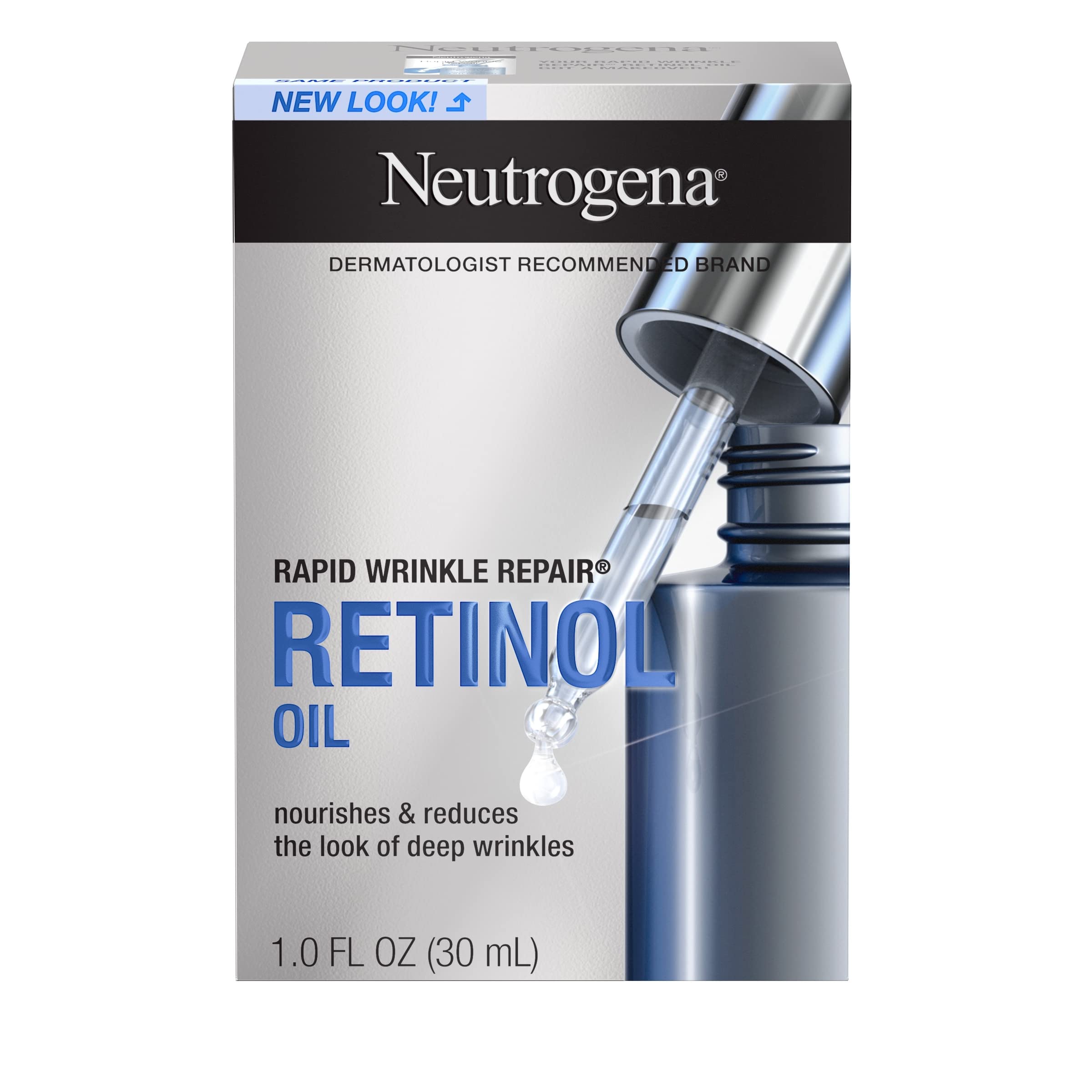 Sérum Neutrogena Rapid Wrinkle Repair Retinol, Antienvejecimiento, 30 Ml - Venta Internacional.