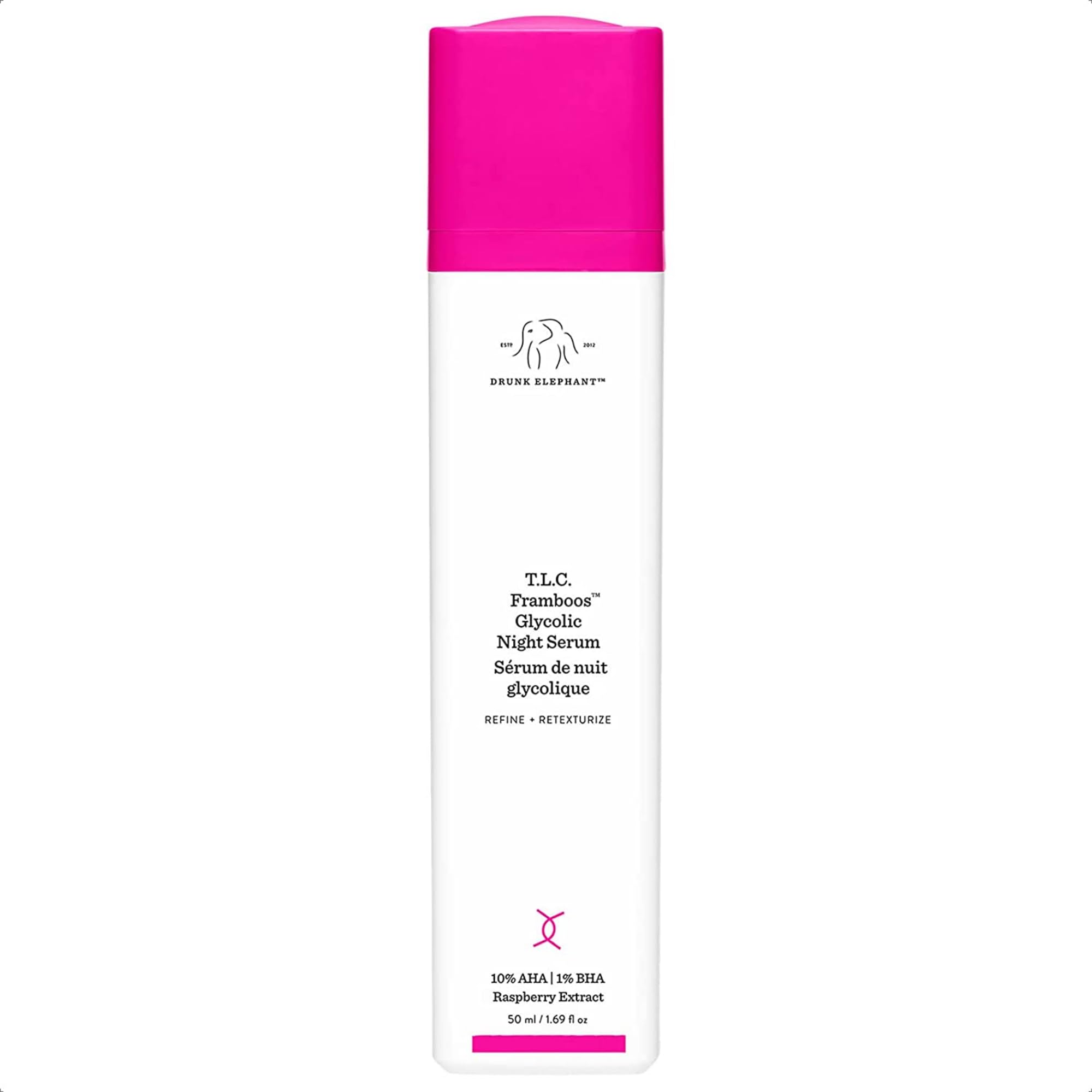 Sérum De Noche Drunk Elephant T.l.c. Framboos Glicólico 50 Ml - Venta Internacional.