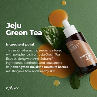 Foto 3 | Sérum Isntree Green Tea Fresh Con Extracto De Té Verde De Jeju, 50 Ml - Venta Internacional.