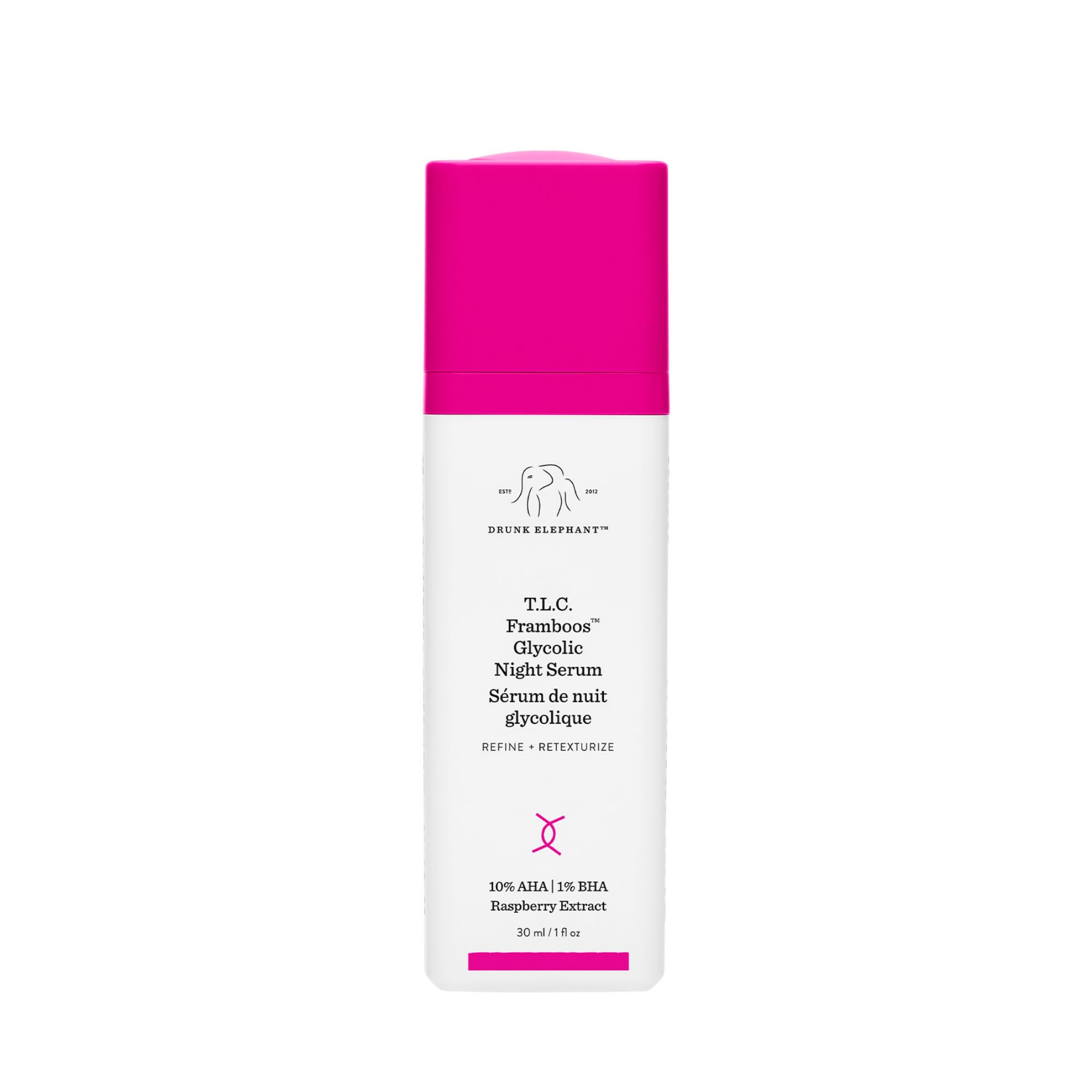 Sérum De Noche Drunk Elephant T.l.c. Framboos Glicólico 30 Ml - Venta Internacional.