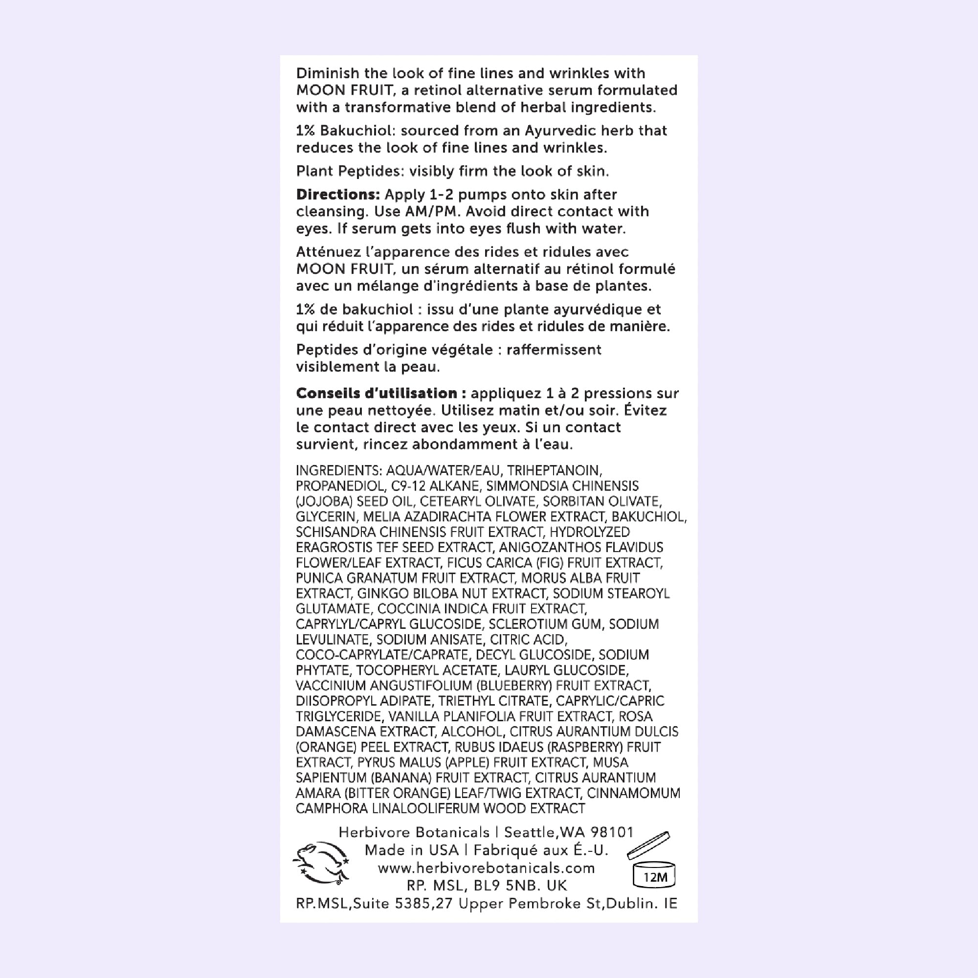 Foto 8 pulgar | Sérum Facial Herbivore Bakuchiol Retinol Alternative 30 Ml - Venta Internacional.