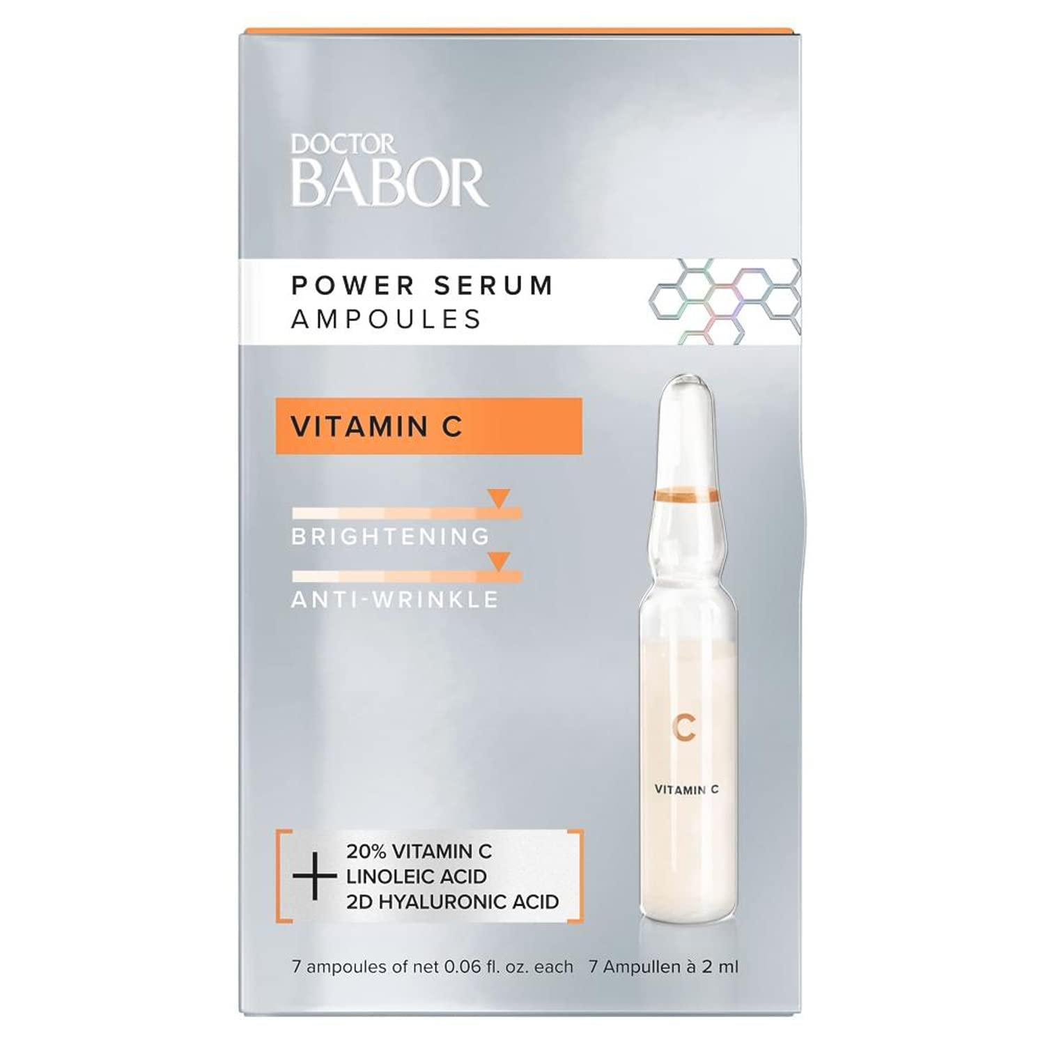 Foto 2 pulgar | Ampolla De Sérum Babor Power Vitamina C Con Un 20% De Brillo Para 7 Días - Venta Internacional.