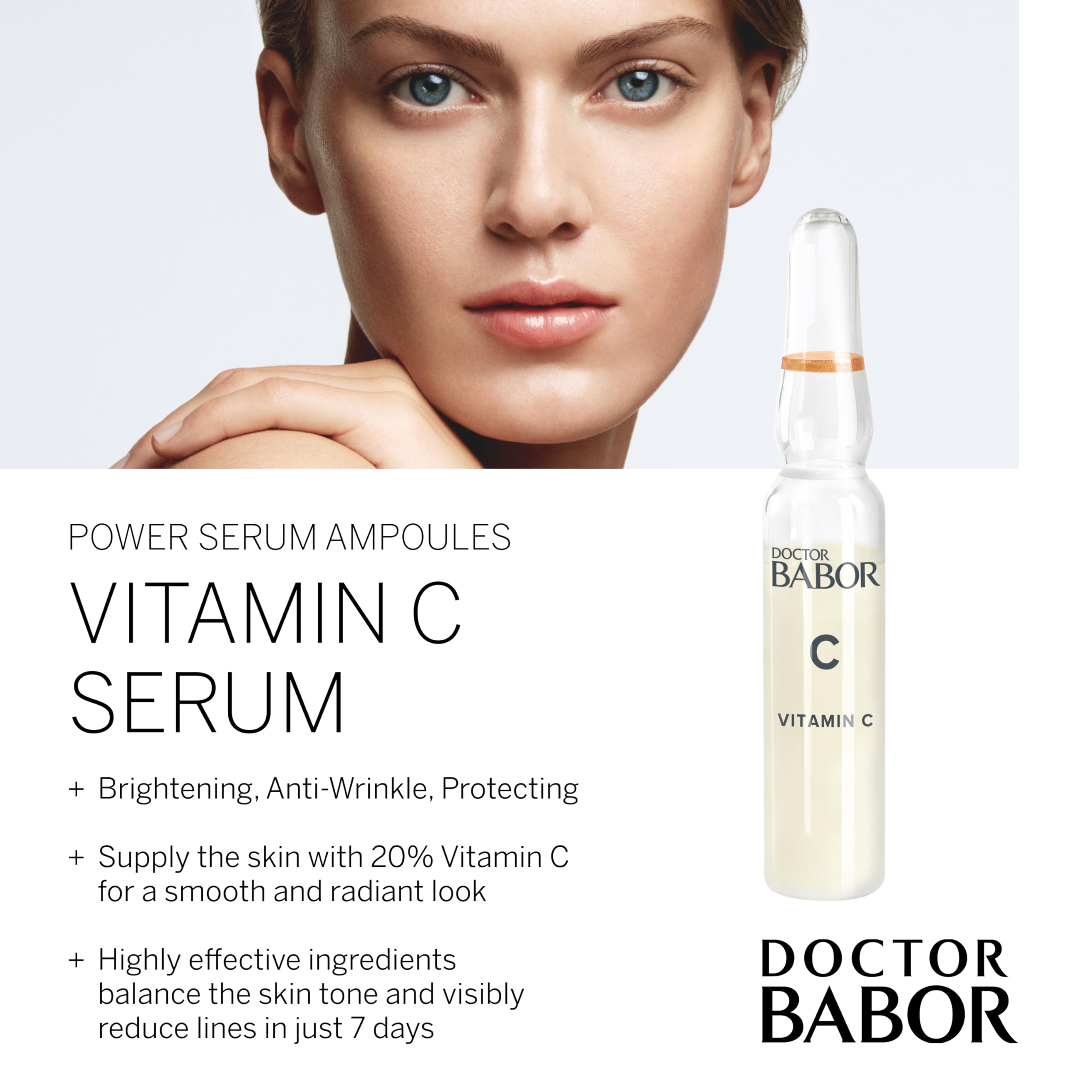 Foto 3 | Ampolla De Sérum Babor Power Vitamina C Con Un 20% De Brillo Para 7 Días - Venta Internacional.