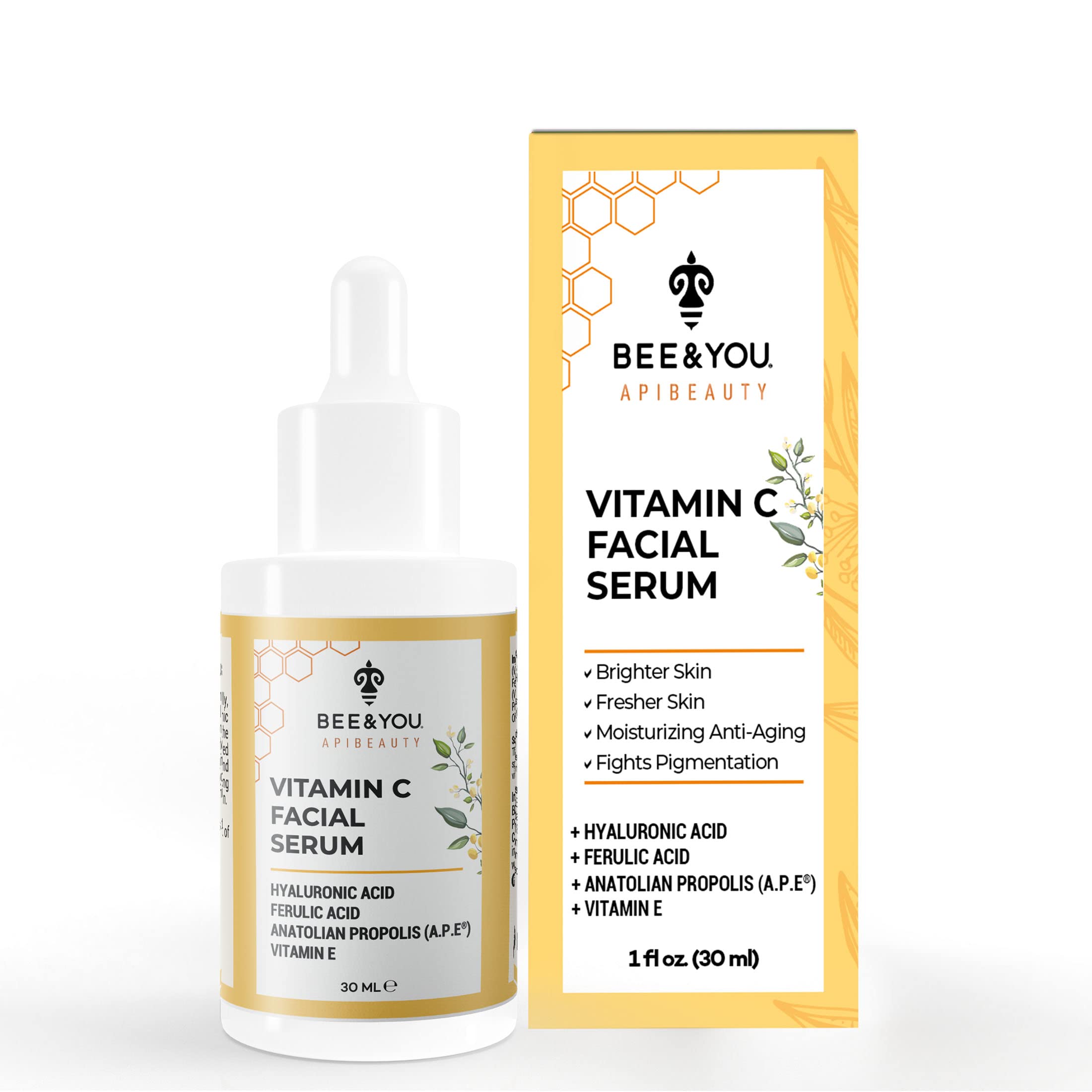 Foto 2 pulgar | Crema Facial Serum Bee & You Antienvejecimiento Con Vitamina C 30 Ml - Venta Internacional.