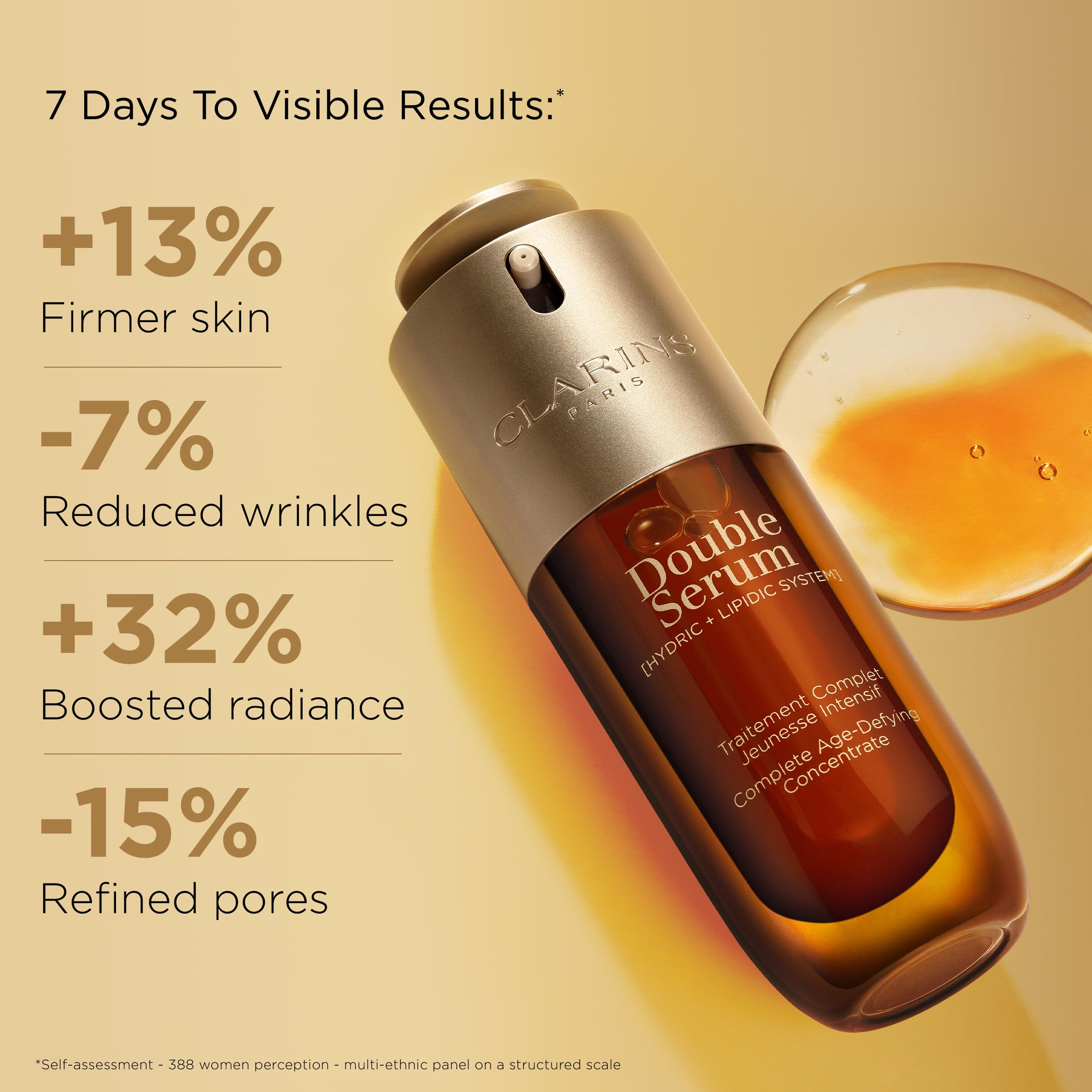 Foto 2 | Serum Clarins Double Serum Antienvejecimiento De 24 Horas De Hidratación - Venta Internacional.