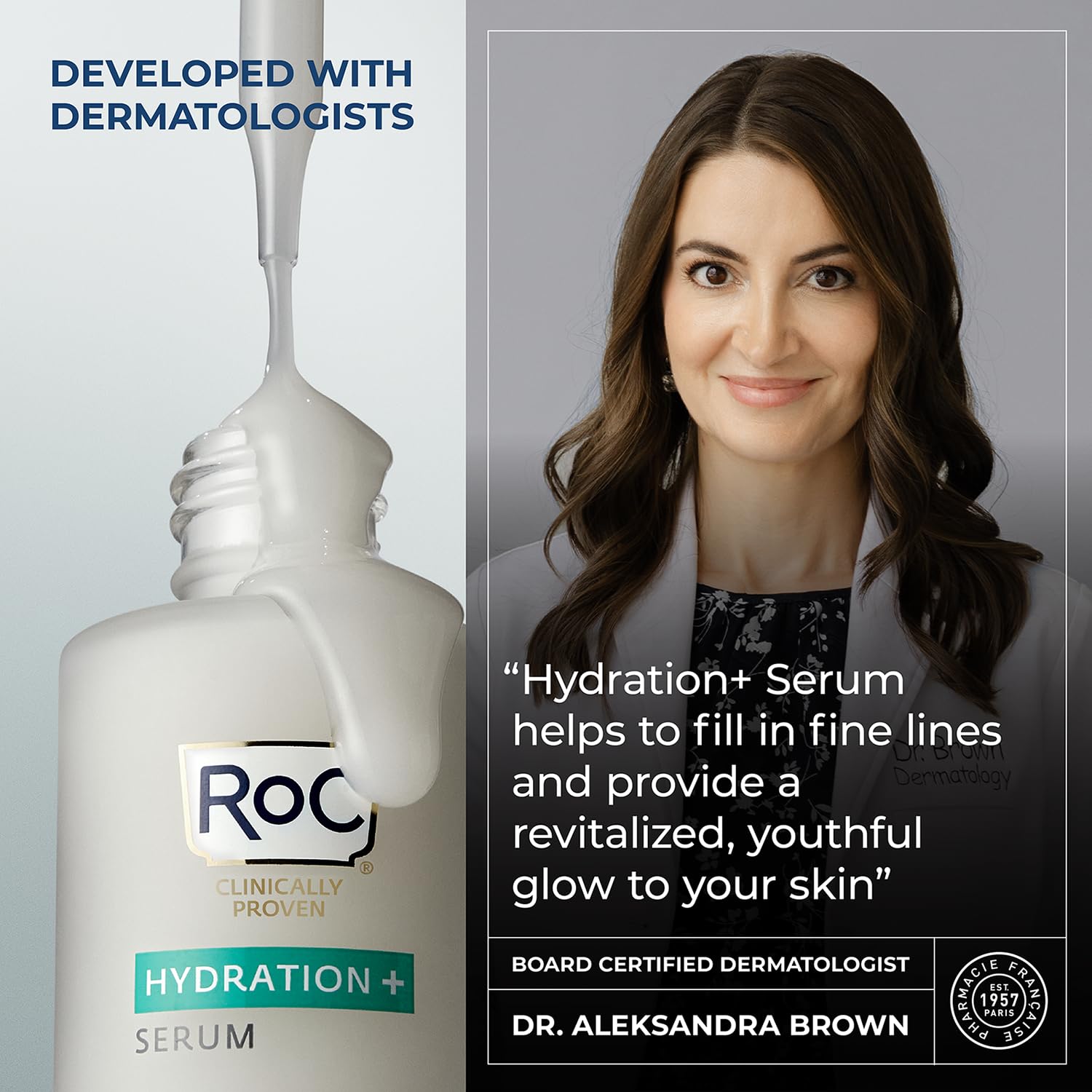 Foto 6 | Sérum Roc Hydration+ De Ácido Hialurónico 30 Ml Para Rostro - Venta Internacional.