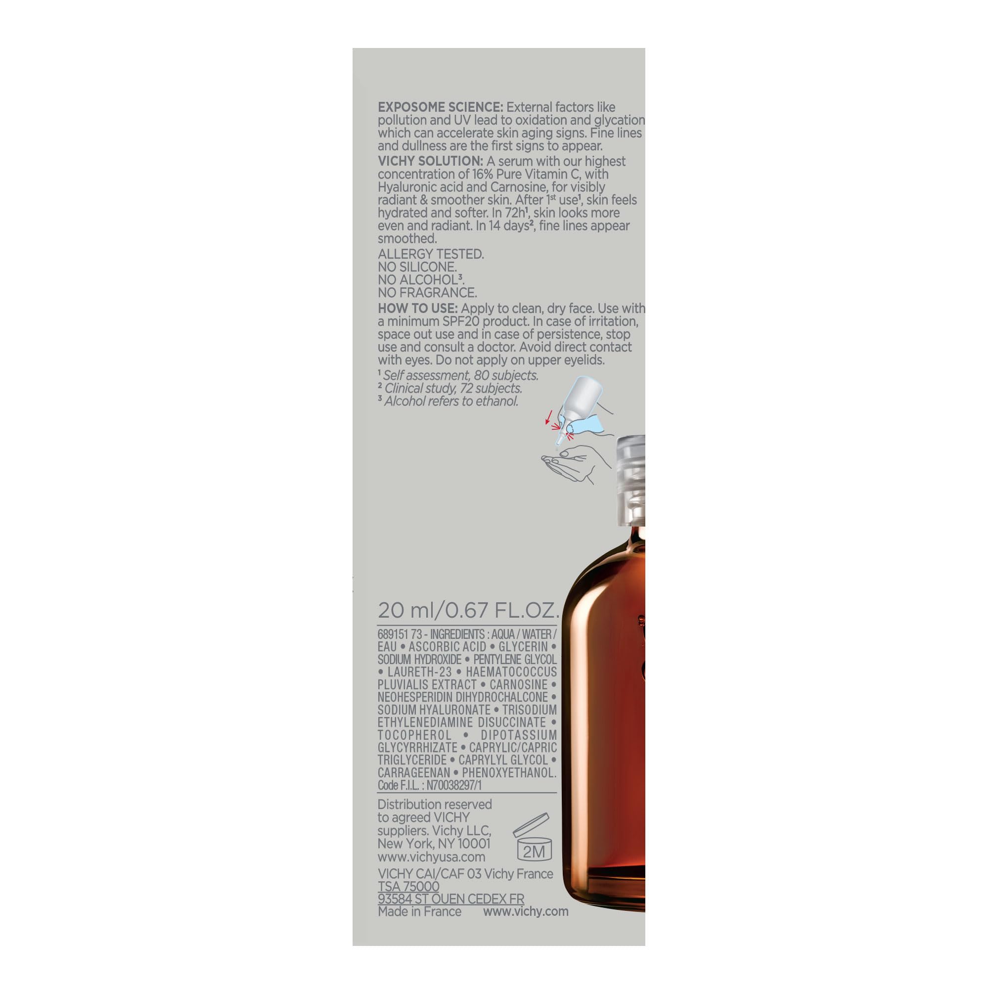 Foto 6 | Sérum Vichy Liftactiv Vitamina C 16% + Ácido Hialurónico 30 Ml - Venta Internacional.