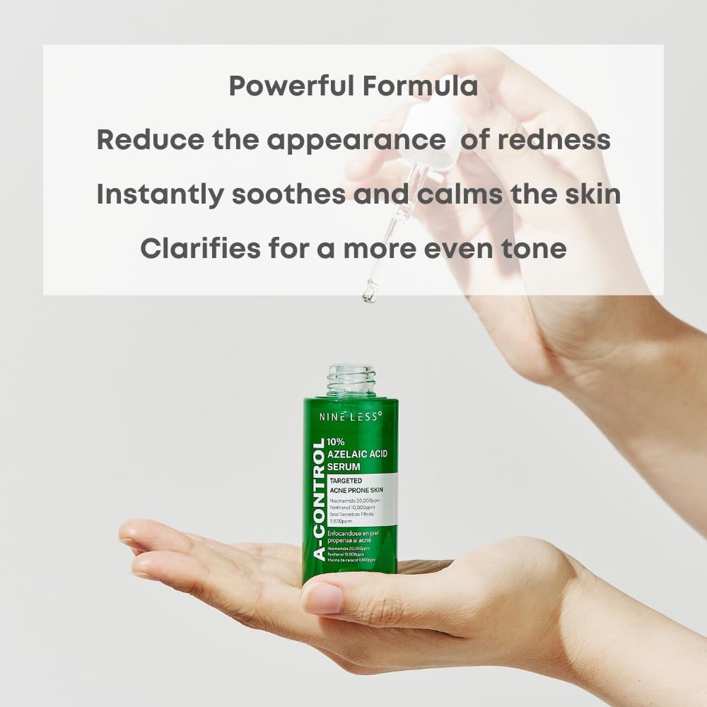 Foto 6 pulgar | Sérum Nineless A-control 10% De Ácido Azelaico Para Piel 30 Ml - Venta Internacional.
