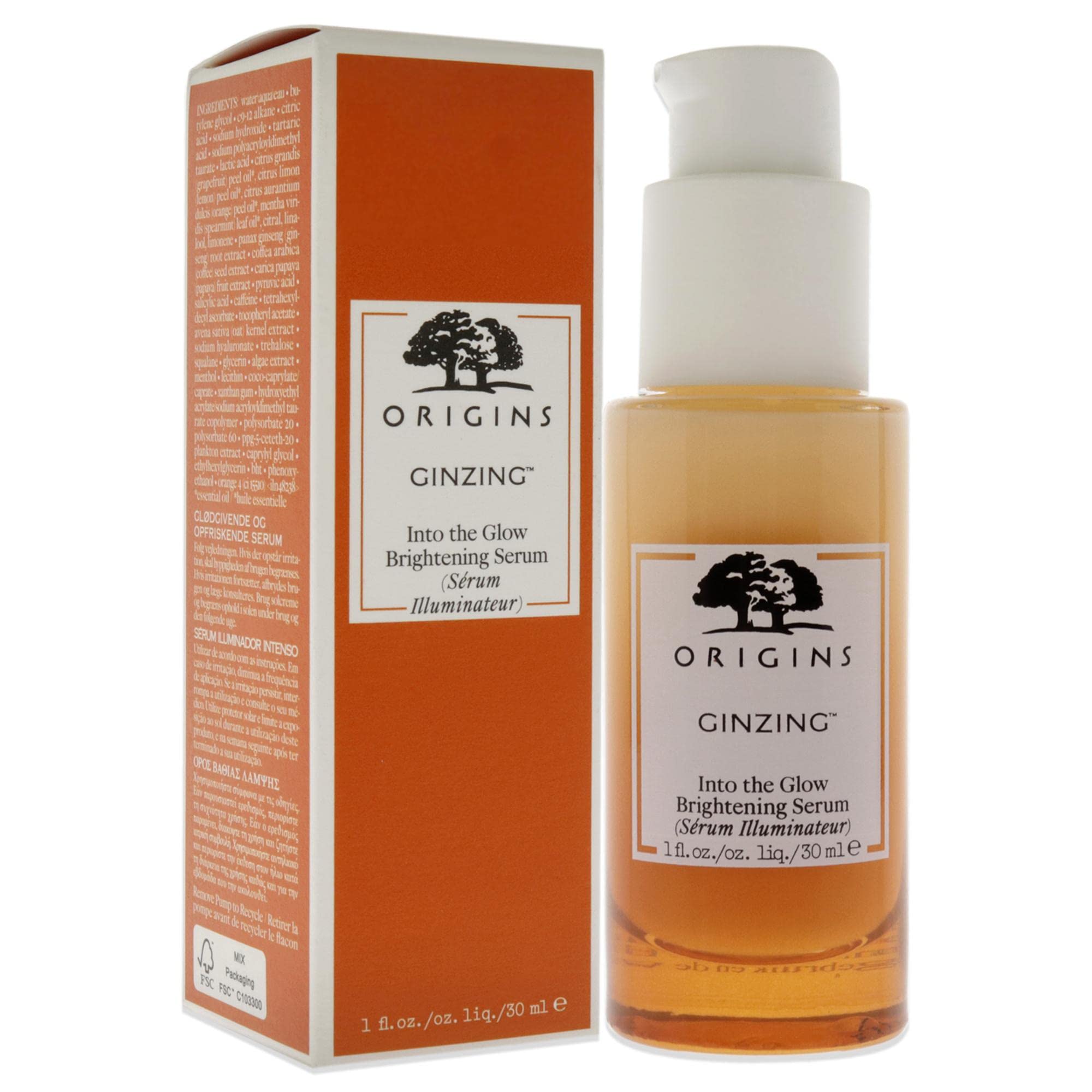 Foto 4 pulgar | Serum Origins Ginzing Into The Glow, Iluminador, 30 Ml, Unisex - Venta Internacional.