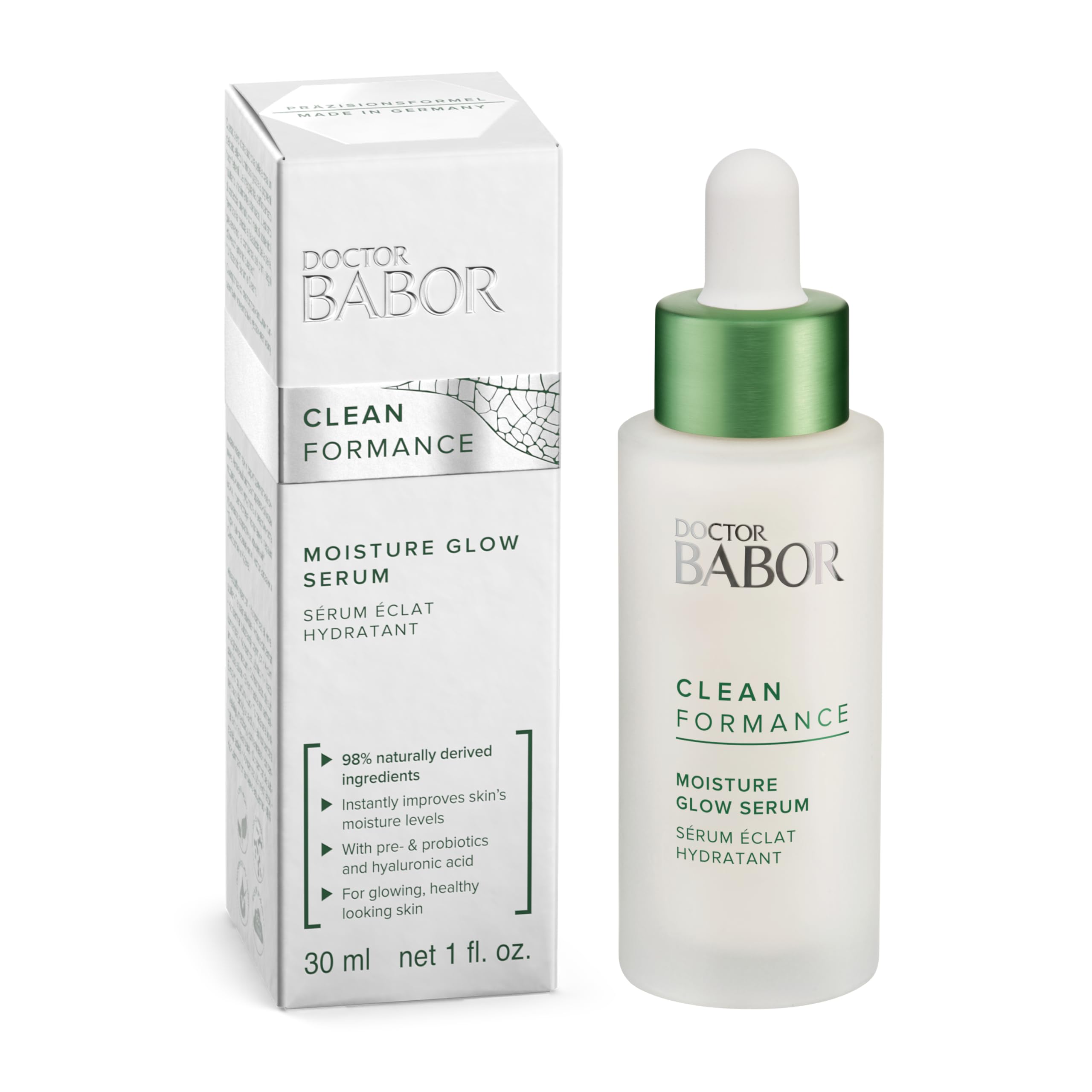 Foto 2 pulgar | Sérum Babor Cleanformance Moisture Glow 30 Ml Con Ácido Hialurónico - Venta Internacional.