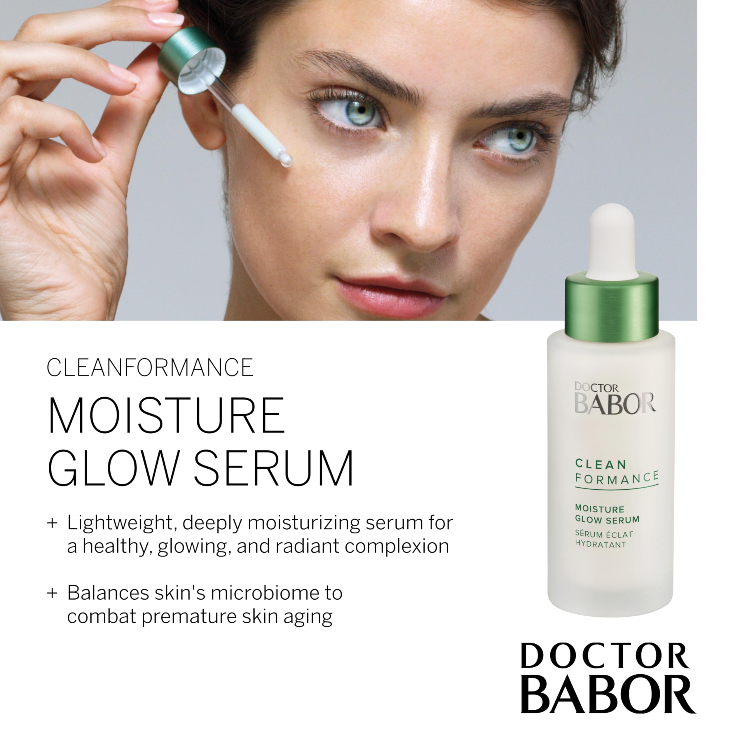 Foto 3 pulgar | Sérum Babor Cleanformance Moisture Glow 30 Ml Con Ácido Hialurónico - Venta Internacional.