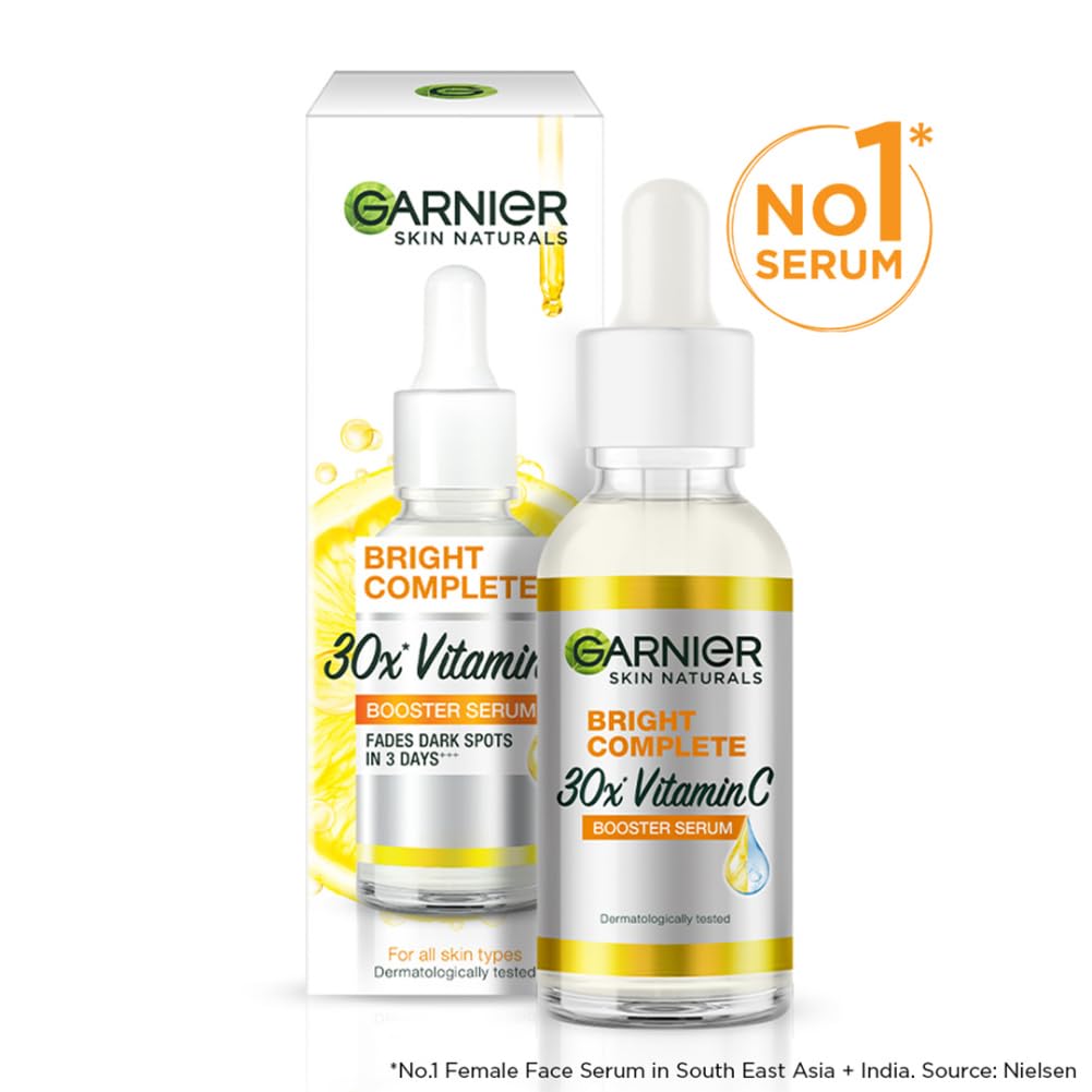 Foto 3 pulgar | Sérum Facial Garnier Bright Complete Vitamin C Booster 30 Ml - Venta Internacional.