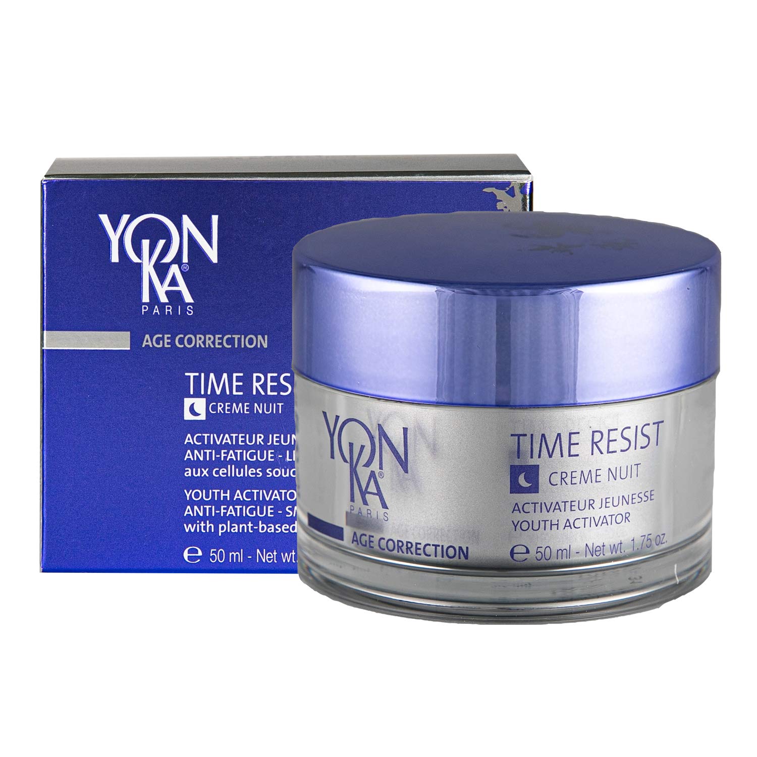 Foto 2 | Crema De Día Yon-ka Time Resist Jour 50 Ml Antienvejecimiento Con Ácido Hialurónico - Venta Internacional.