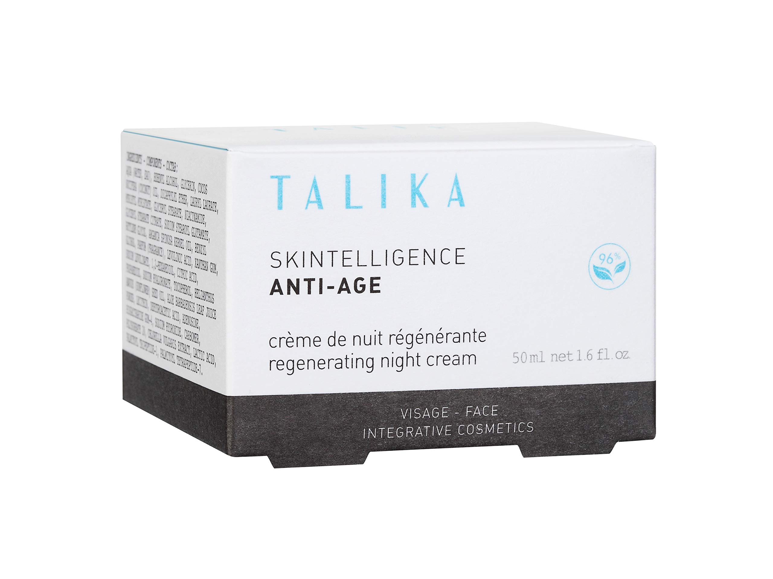 Foto 3 pulgar | Crema de Noche Talika Skintelligence Antienvejecimiento Regeneradora 50 ml - Venta Internacional