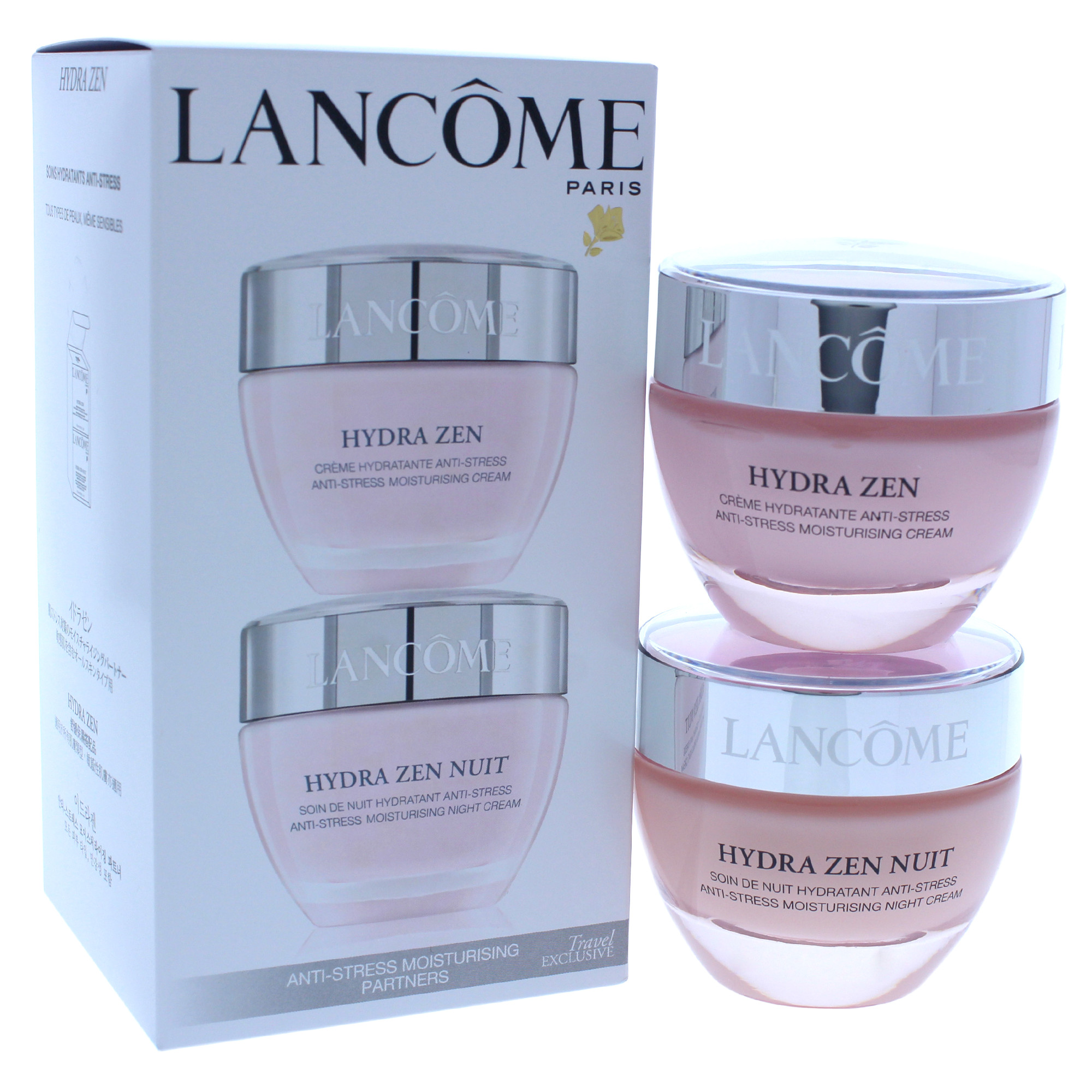 Set De Cuidado De La Piel Lancome Hydra Zen Antiestrés Hidratante 50 Ml - Venta Internacional.