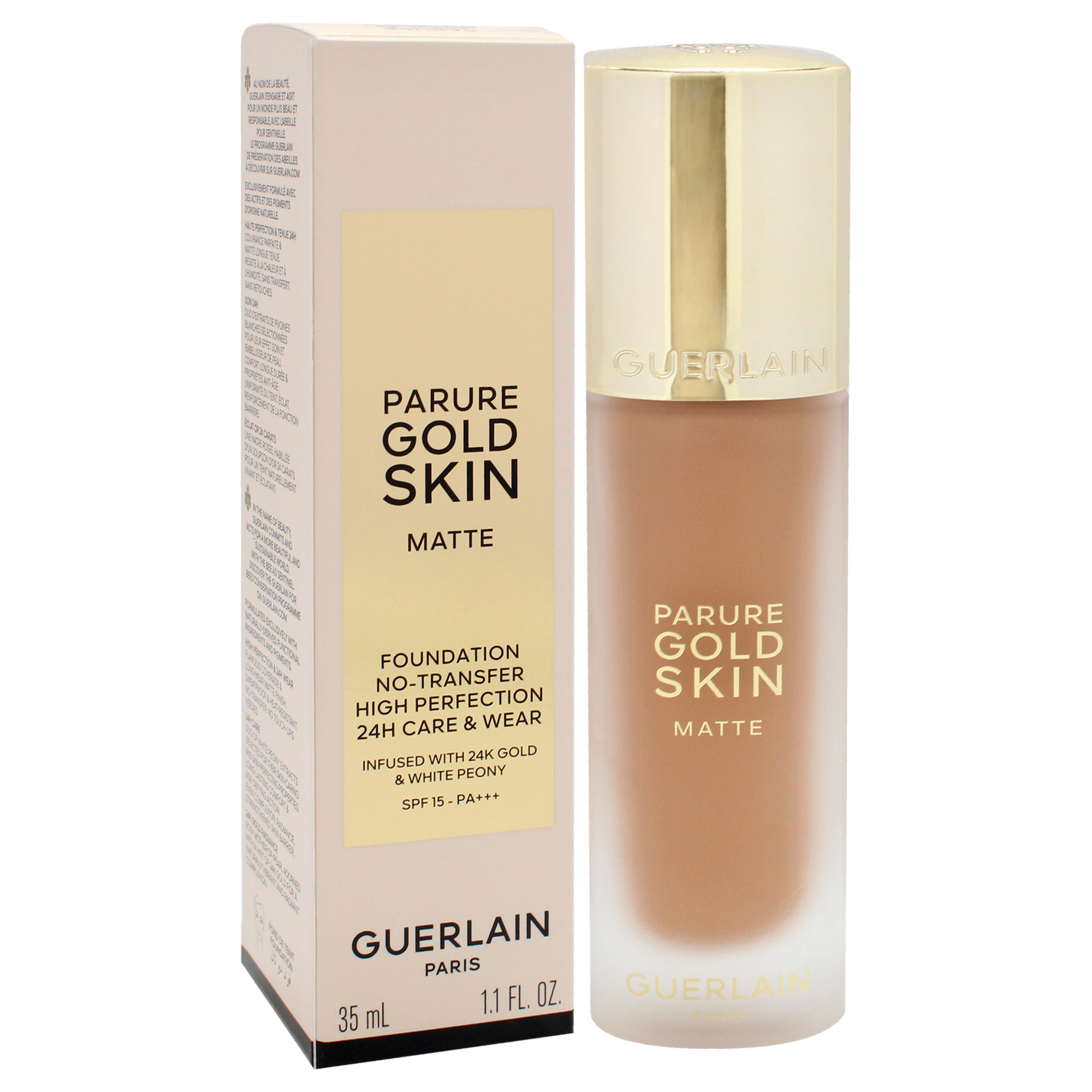 Foto 3 pulgar | Base Guerlain Parure Gold Skin Matte 24h Wear Spf15 - Venta Internacional.