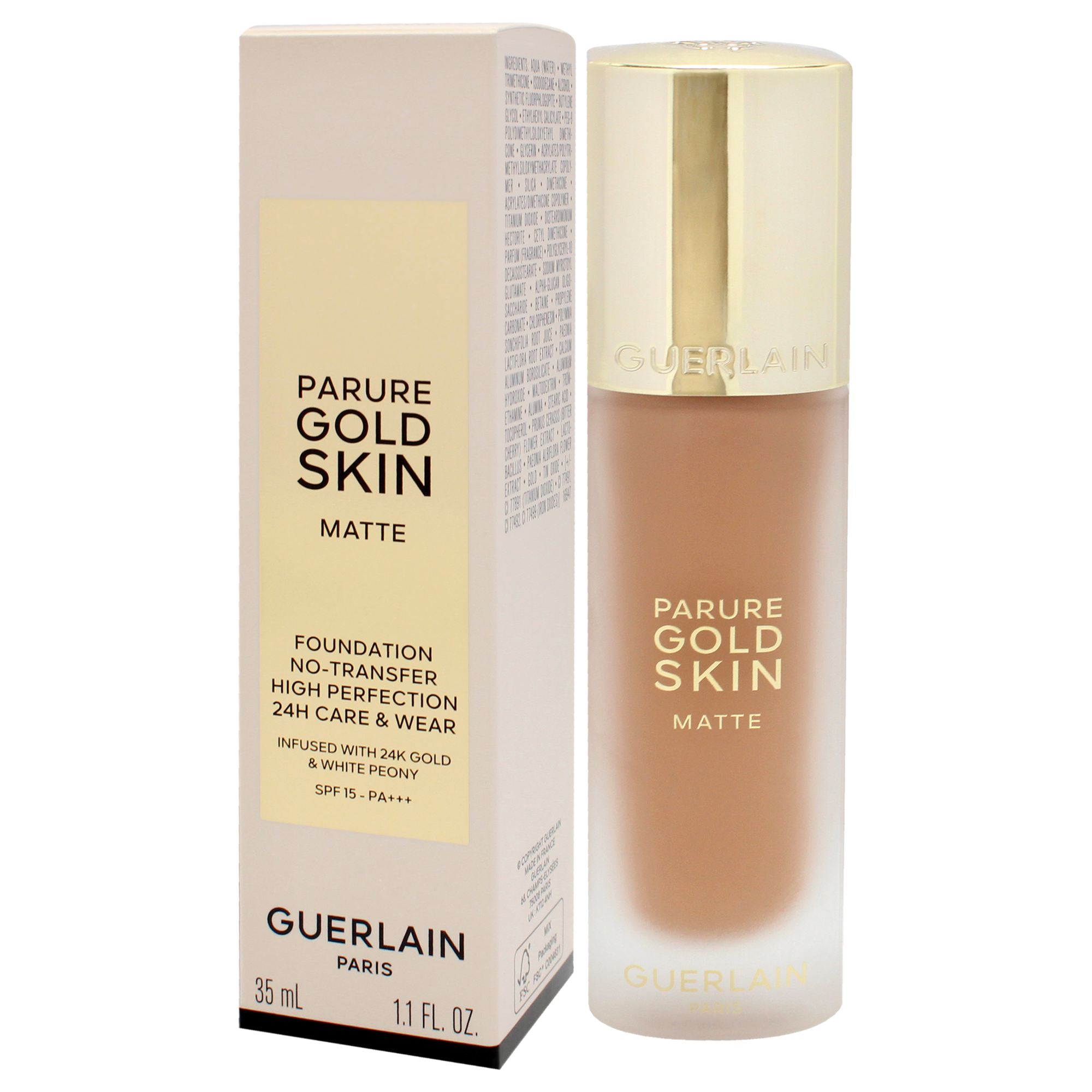 Foto 4 pulgar | Base Guerlain Parure Gold Skin Matte 24h Wear Spf15 - Venta Internacional.