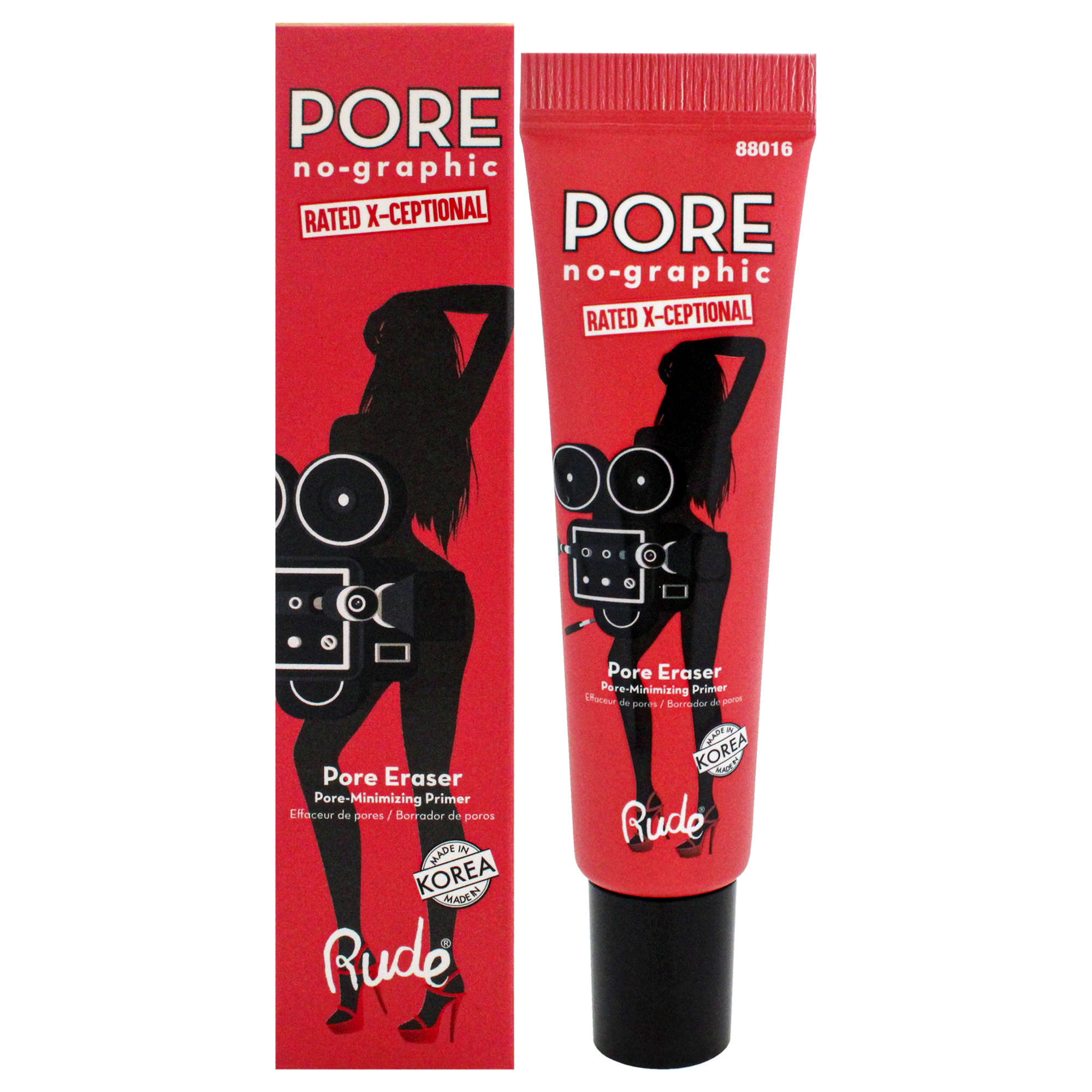 Borrador De Poros Primer Rude Cosmetics Para Minimizar La Pornografía - Venta Internacional.