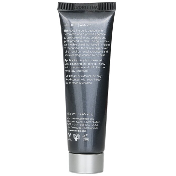 Foto 2 | Gel Peptídico Calmante Serum Cosmedix Elite Relief 30 Ml - 28 G - Venta Internacional.