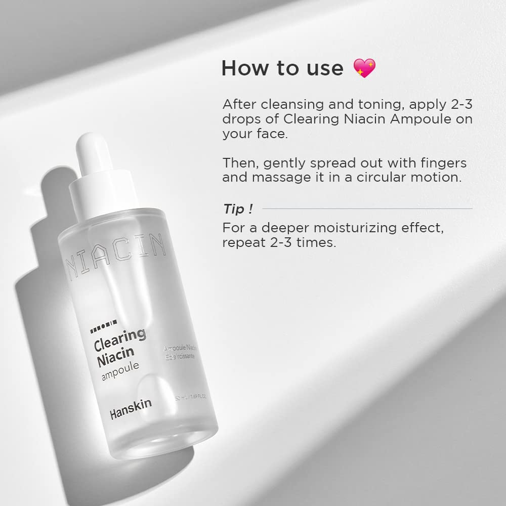Foto 6 pulgar | Sérum Hanskin De Niacinamida De 50 Ml Con 5% De Niacinamida Para Piel Coreana - Venta Internacional.