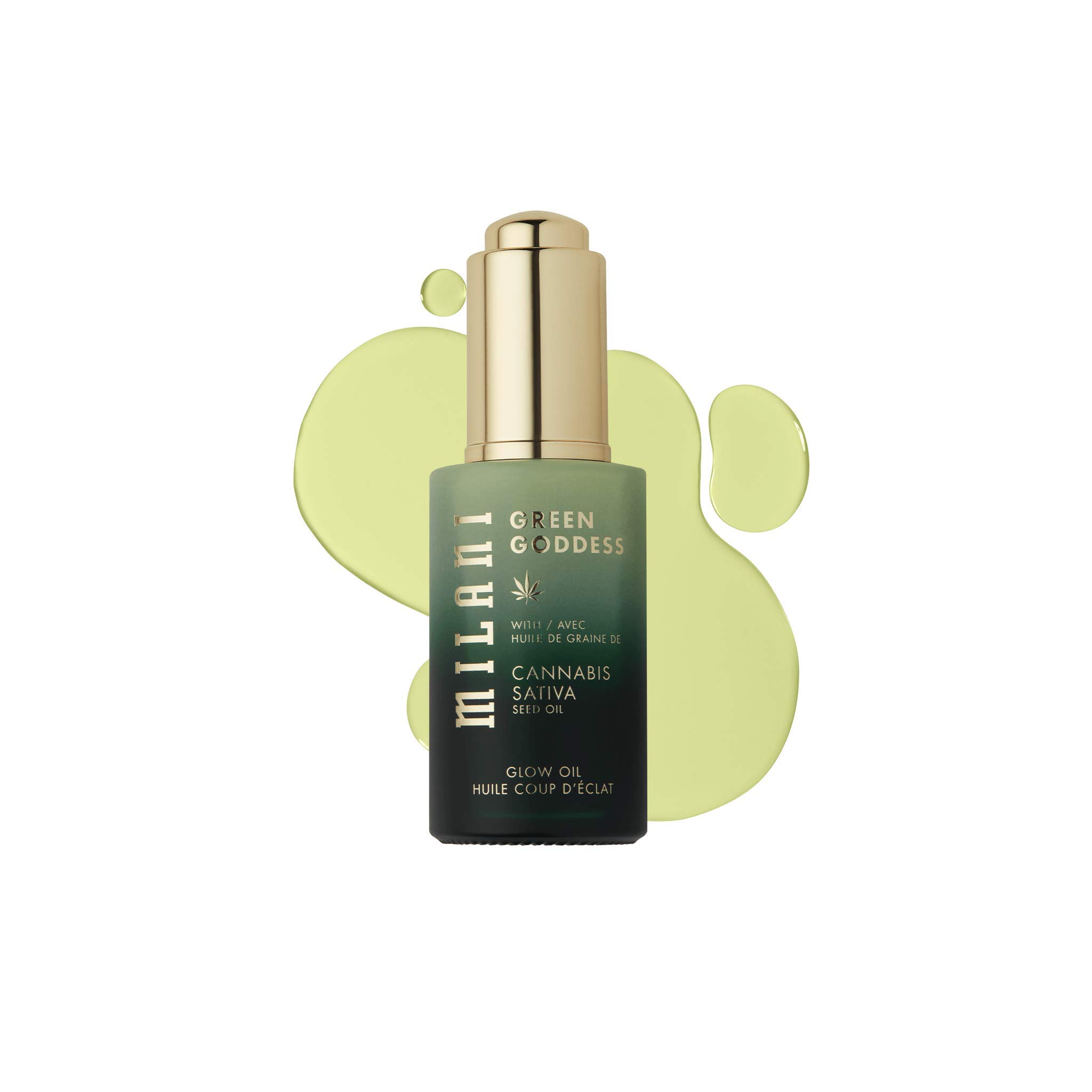 Foto 2 pulgar | Aceite Facial Milani Green Goddess Glow Oil De Cáñamo 30 Ml - Venta Internacional.