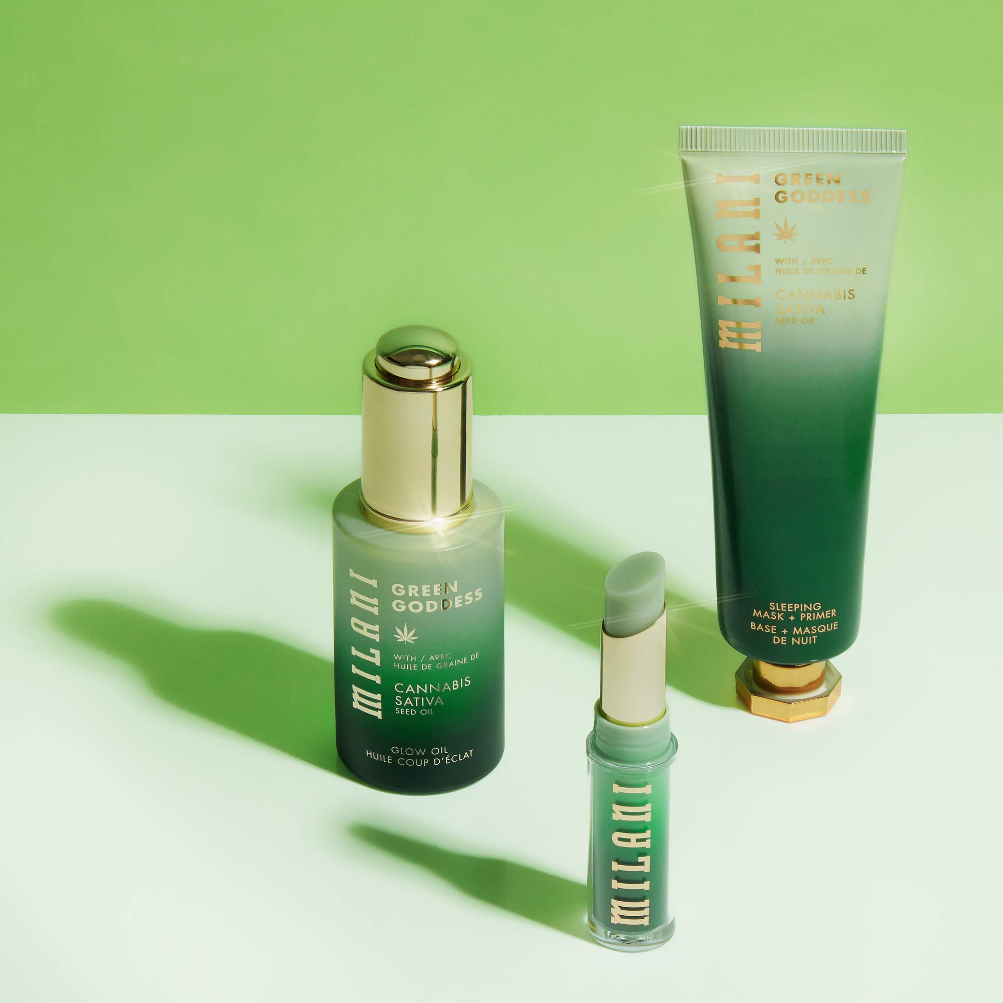 Foto 3 pulgar | Aceite Facial Milani Green Goddess Glow Oil De Cáñamo 30 Ml - Venta Internacional.