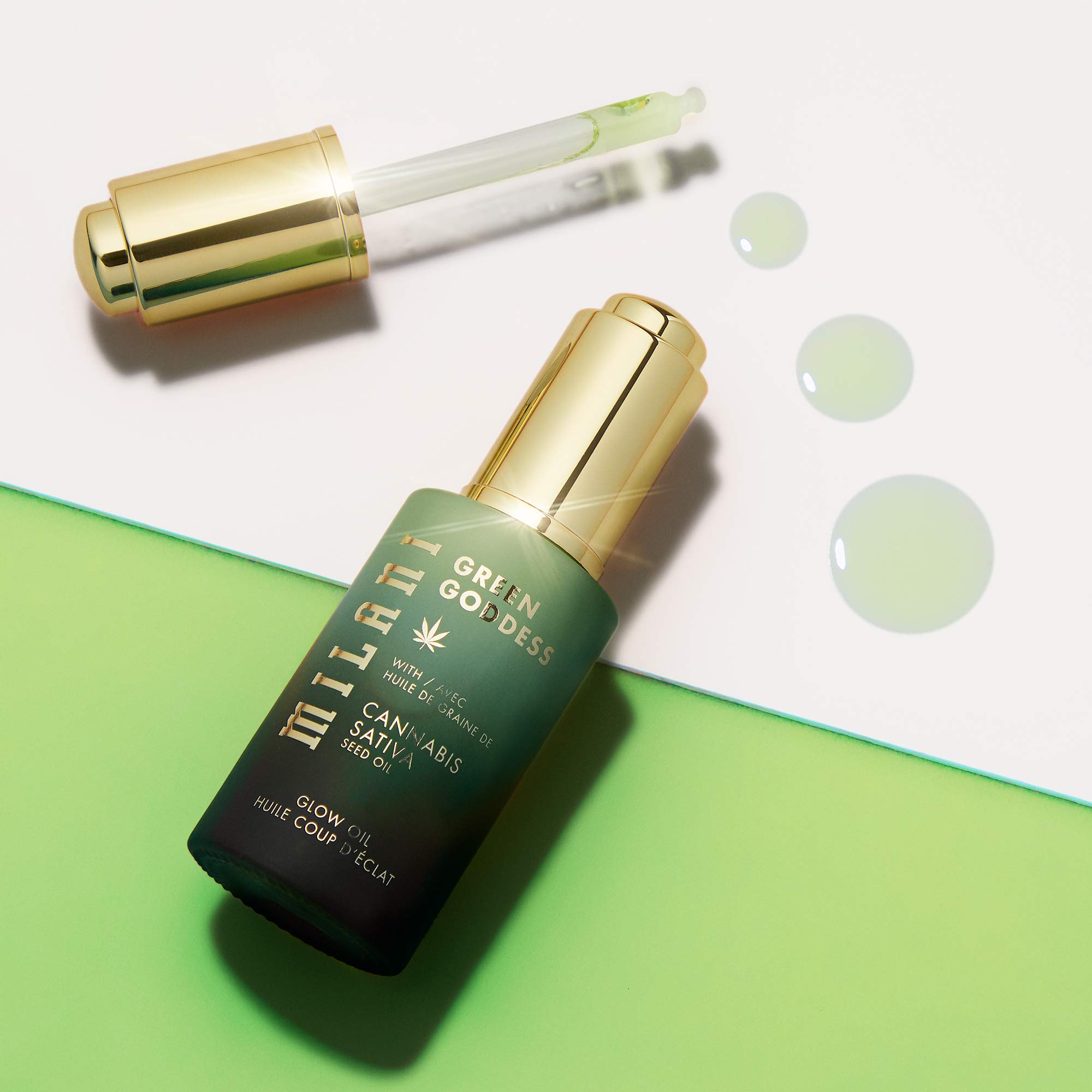 Foto 5 pulgar | Aceite Facial Milani Green Goddess Glow Oil De Cáñamo 30 Ml - Venta Internacional.