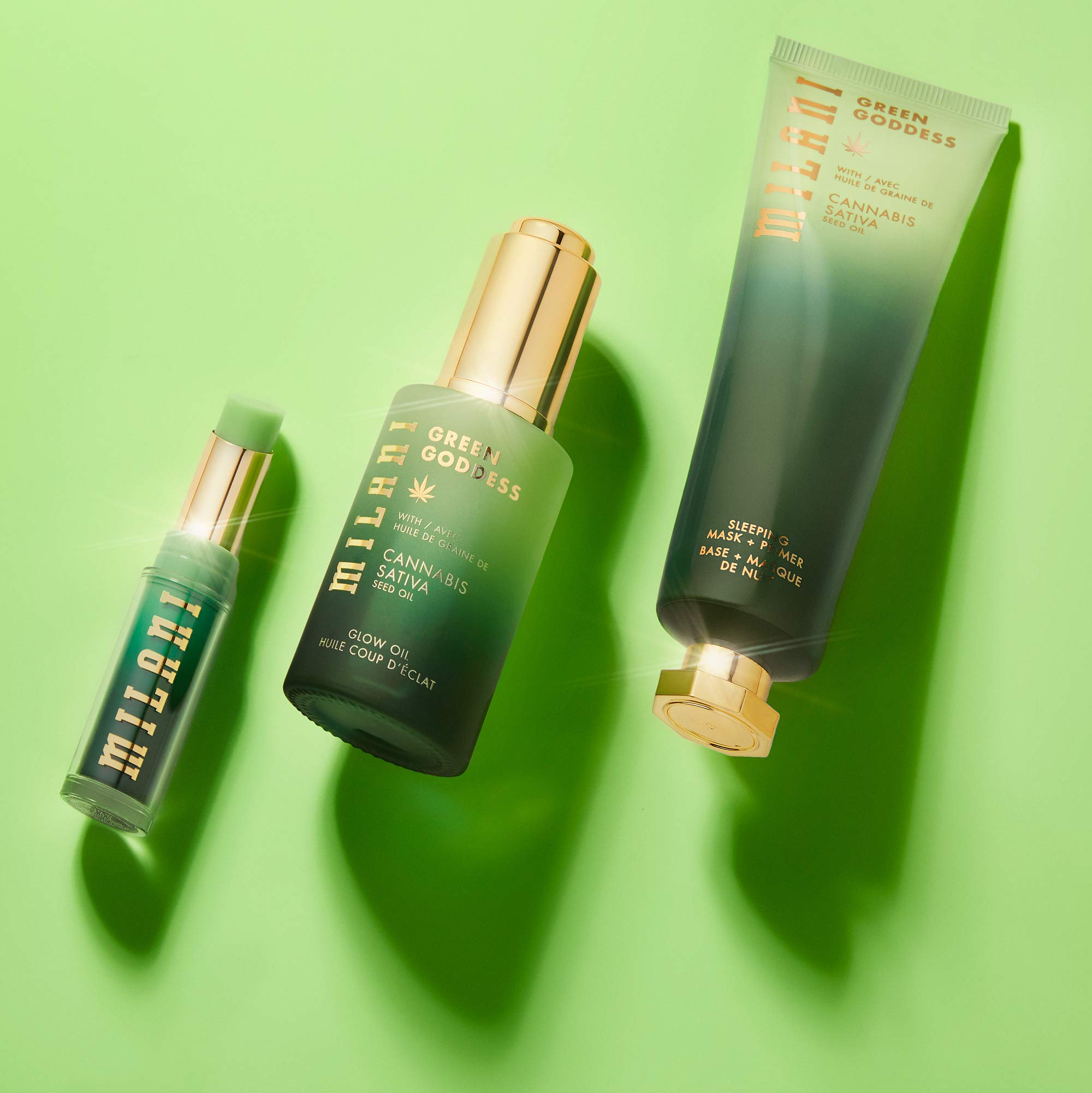 Foto 6 pulgar | Aceite Facial Milani Green Goddess Glow Oil De Cáñamo 30 Ml - Venta Internacional.
