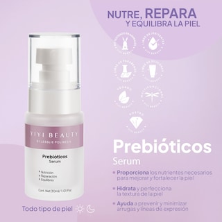 Foto 4 | Kit Serum Hidratante con Ácido Hialurónico y Prebióticos para una Piel Firme y Juvenil