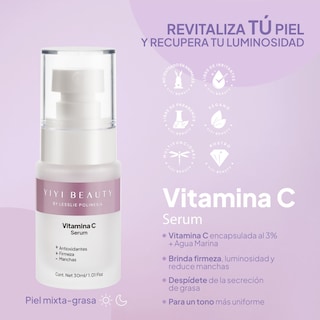 Foto 5 | Kit Serum Aclarante Niacinamida + Vitamina C para Unificar y Aclarar la Piel