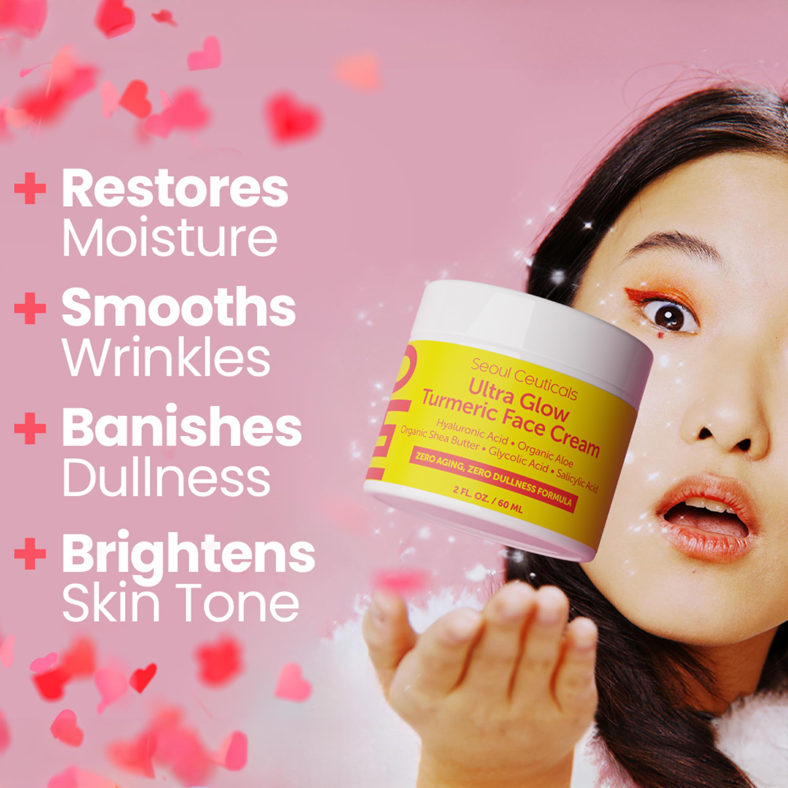 Foto 3 pulgar | Crema Hidratante De Cúrcuma Seoulceuticals, 60 Ml, Para Piel Opaca - Venta Internacional.