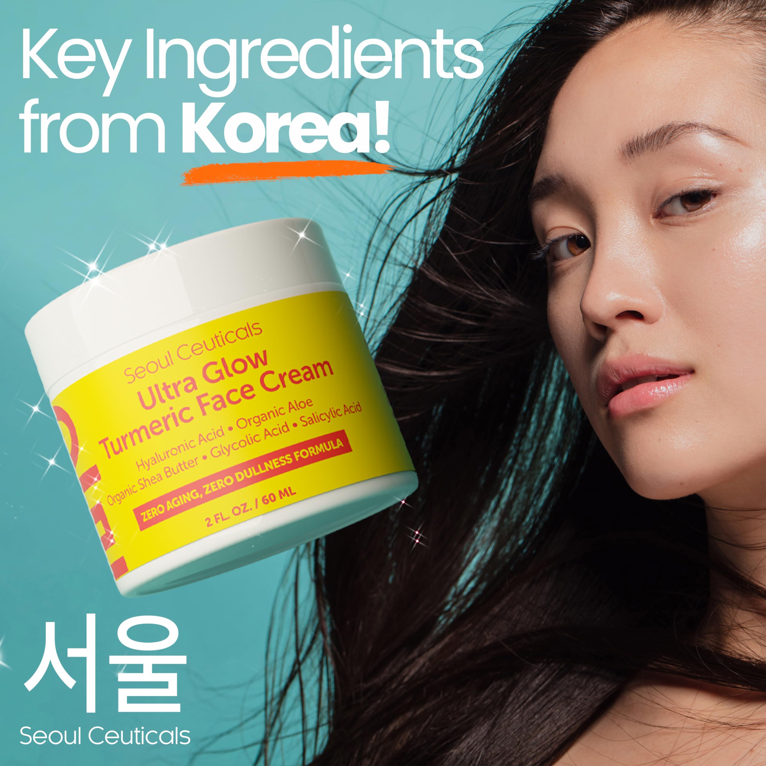 Foto 5 pulgar | Crema Hidratante De Cúrcuma Seoulceuticals, 60 Ml, Para Piel Opaca - Venta Internacional.
