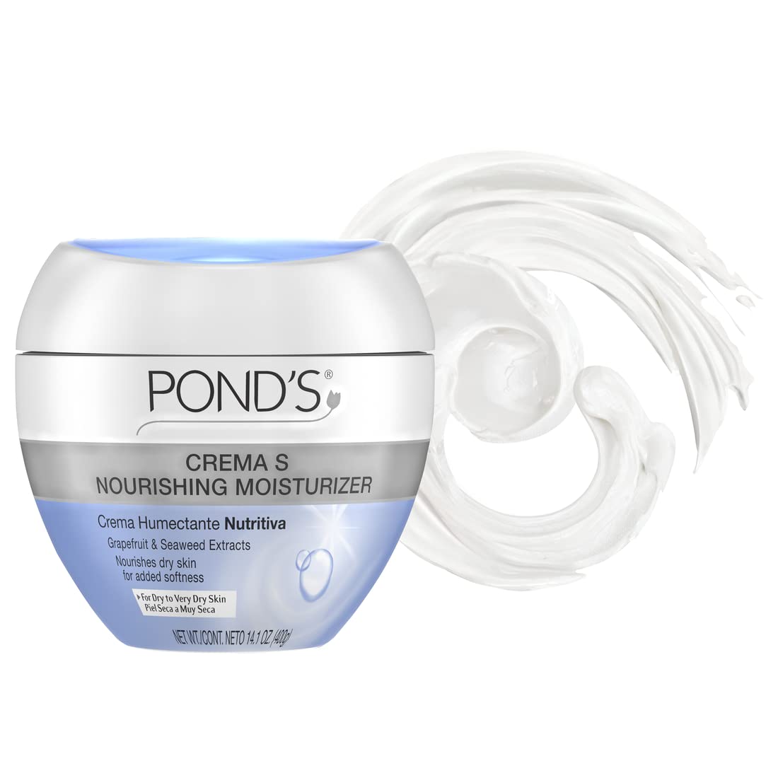 Foto 6 pulgar | Crema Hidratante Pond's Crema S Nourishing Face 415ml Para Piel Seca - Venta Internacional.