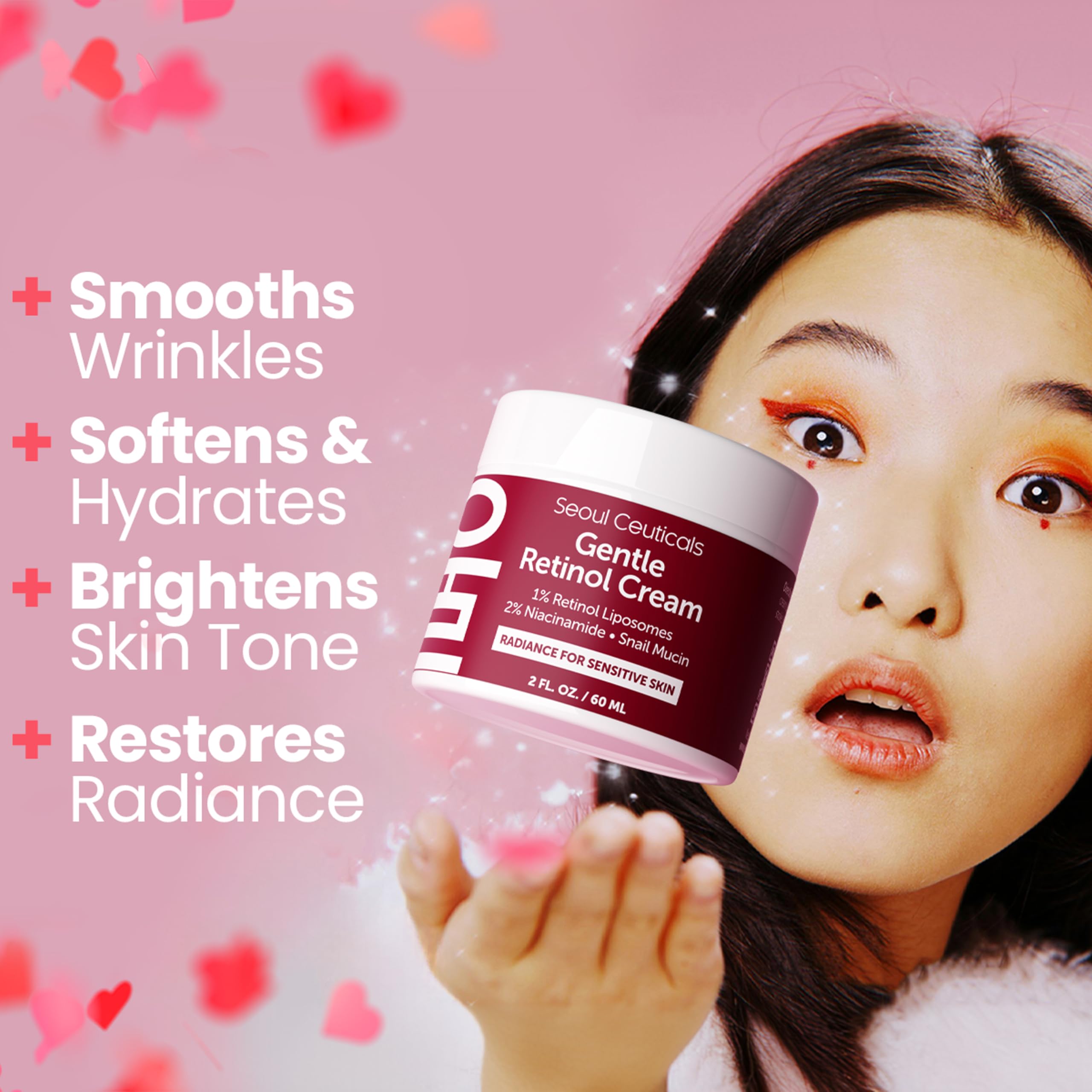 Foto 3 | Crema De Noche Seoulceuticals Con Retinol Coreano Al 1% Y Mucina De Caracol, 60 Ml - Venta Internacional.